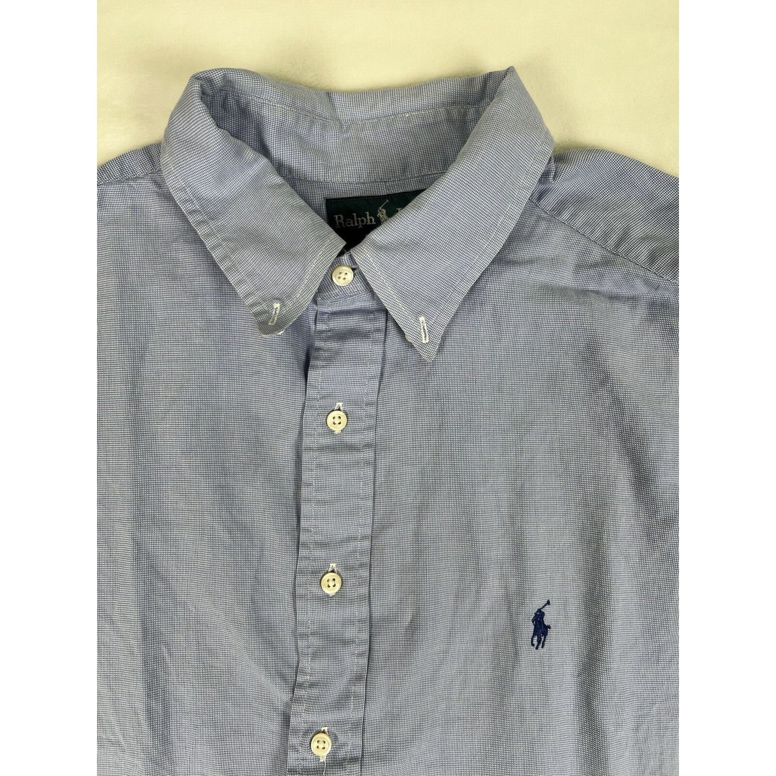 Polo Ralph Lauren Polo Ralph Lauren Classic Long Sleeve Button Up Shirt Size X Size US XL / EU 56 / 4 - 2 Thumbnail
