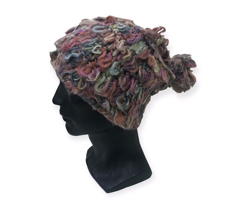 image of Another Edition Knit Bobble Beanie Hat, Men's