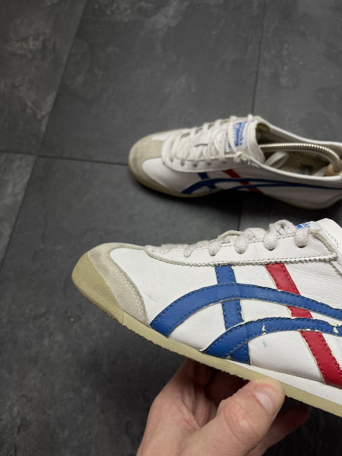 Asics × Streetwear × Vintage Vintage asics onitsuka tiger kill bill low top sneakers Size US 6 / EU 39 - 8 Thumbnail
