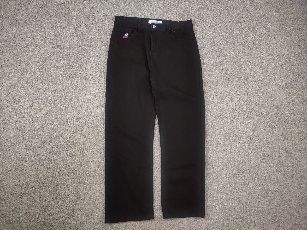 Vintage Big Boy x Polar Skate co Baggy Black Denim Jeans Size US 32 / EU 48 - 2 Thumbnail