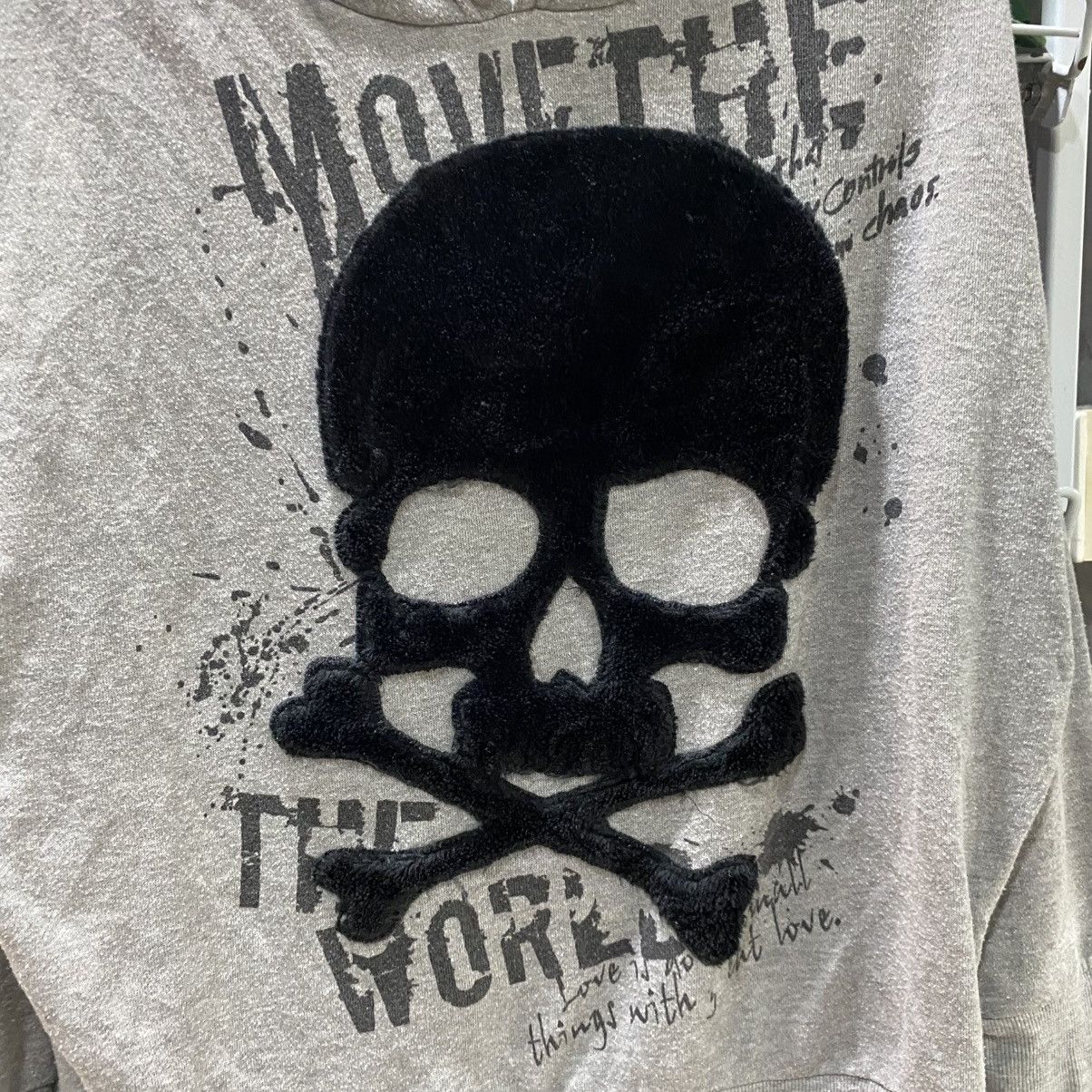 If Six Was Nine × Japanese Brand × Le Grande Bleu (L.G.B.) HOODIE SKULLS VELVET CORNFLAKE Size US L / EU 52-54 / 3 - 5 Thumbnail
