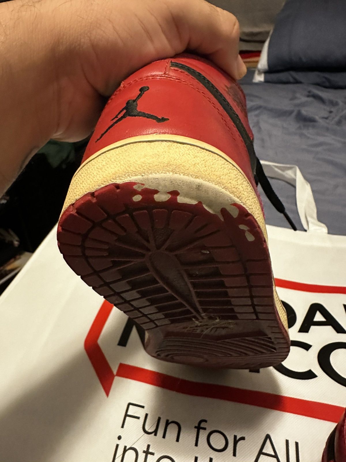 Jordan Brand Jordan 1 DMP Bred Size US 9.5 / EU 42-43 - 11 Thumbnail