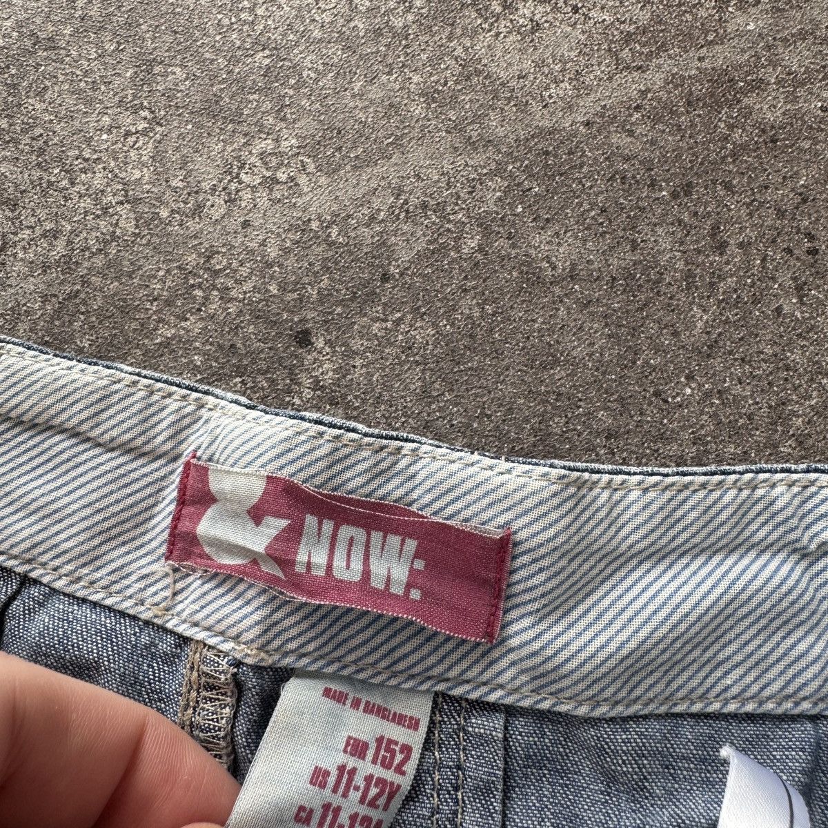 Hysteric Glamour Japan Style Y2K Indie Sleaze Grunge Denim Mini Skirt Size 26" / US 2 / IT 38 - 8 Thumbnail