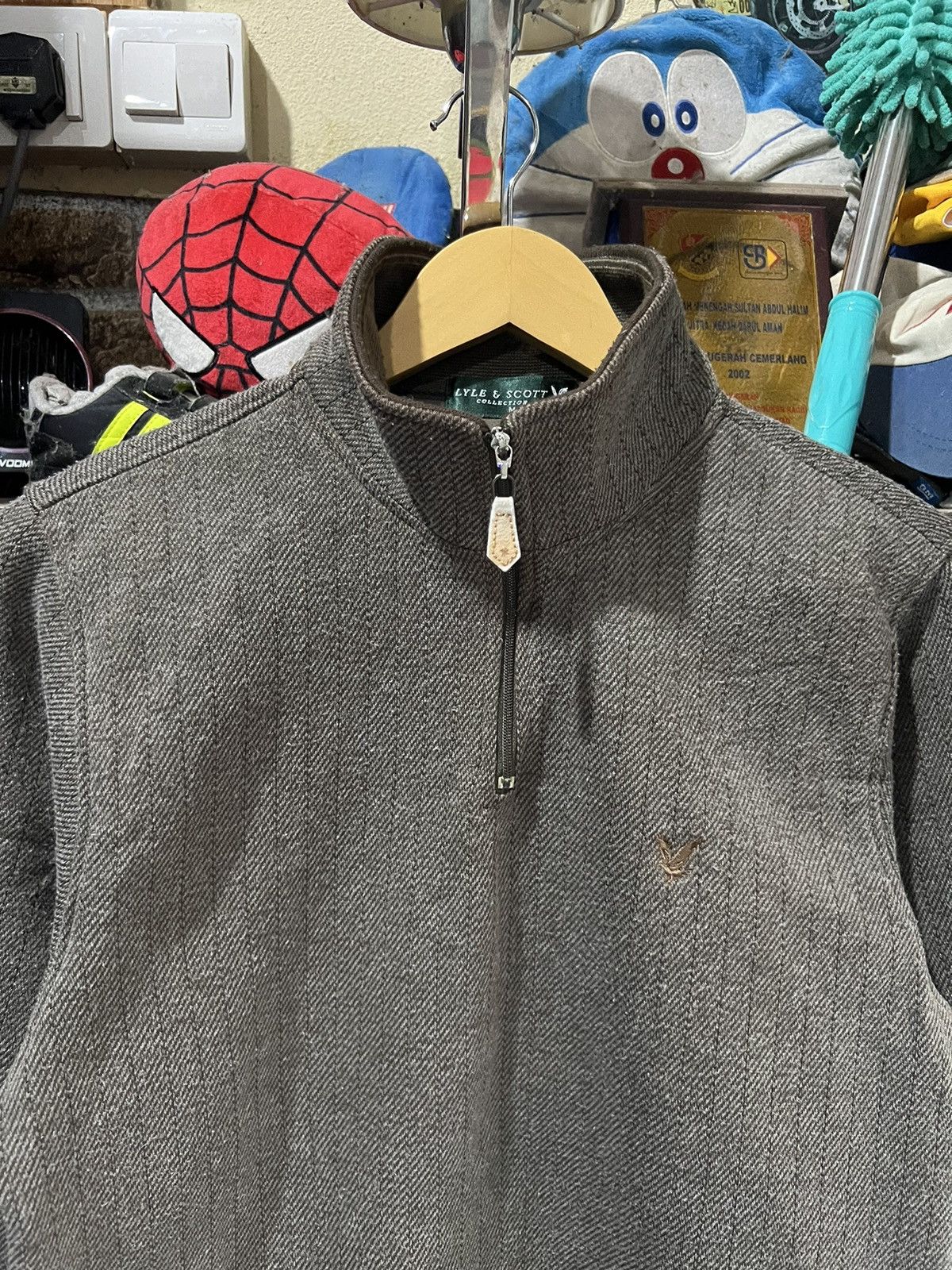 Lyle & Scott 🔥Vintage Lyle & Scott Collection Half Zipper Jacket Size US S / EU 44-46 / 1 - 3 Thumbnail