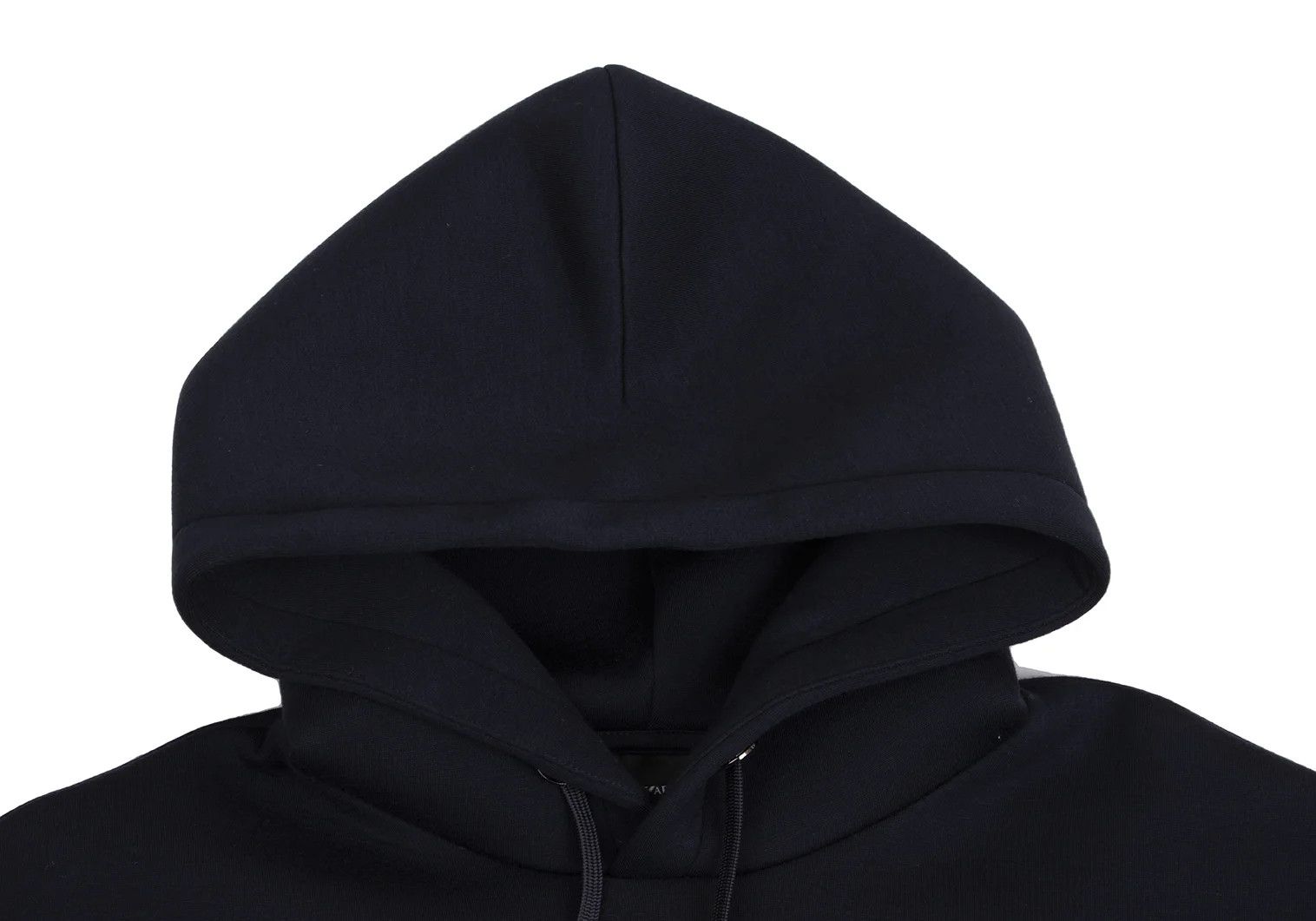 Emporio Armani Bonded Rayon Taping Line Logo Hoodie Navy M Size US M / EU 48-50 / 2 - 3 Thumbnail