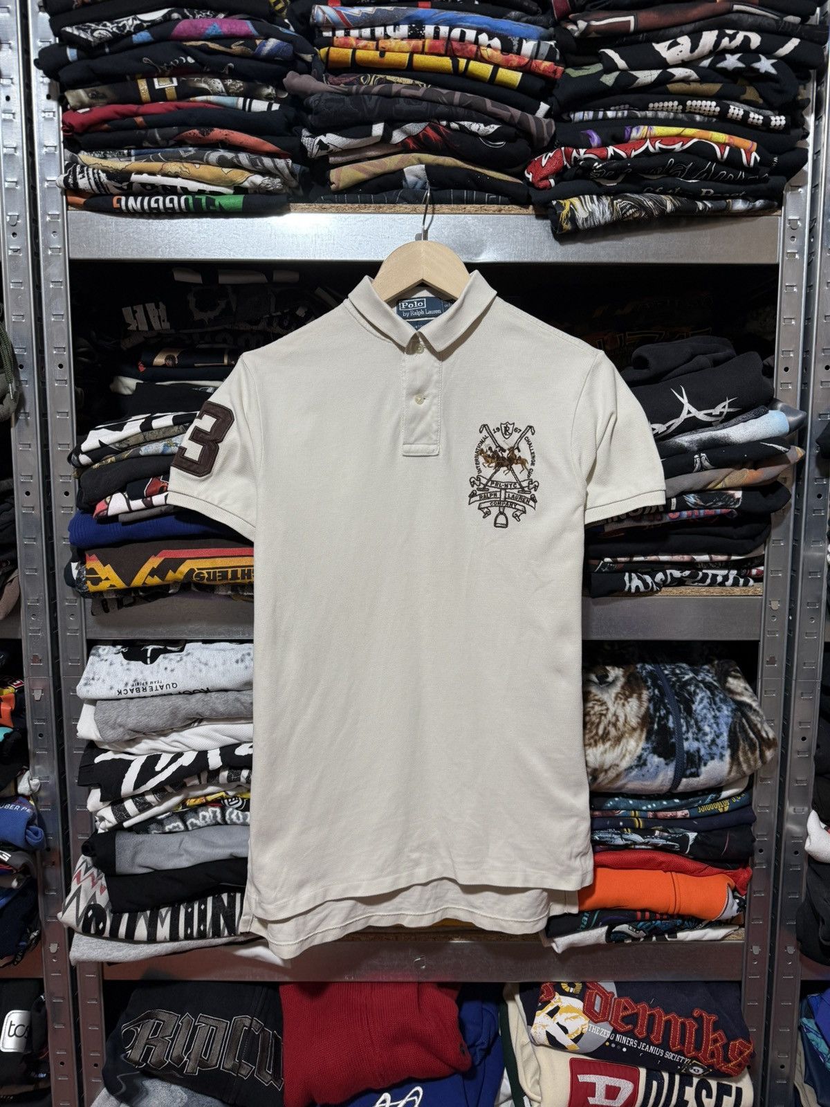 Vintage 90’s Polo Ralph Lauren PRL NYC Rugby Polo T-Shirt
