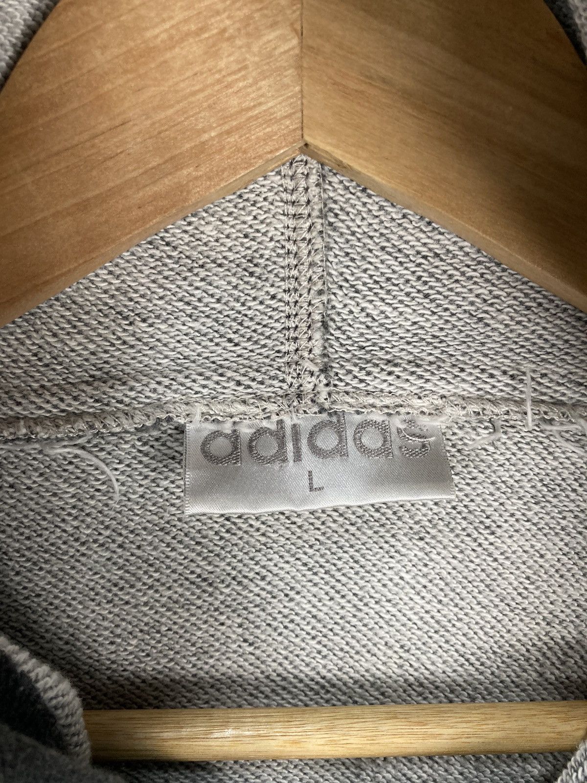 Adidas × Vintage Vintage Adidas Streetball Trefoil Half Zipper Hoodie Size US L / EU 52-54 / 3 - 6 Thumbnail