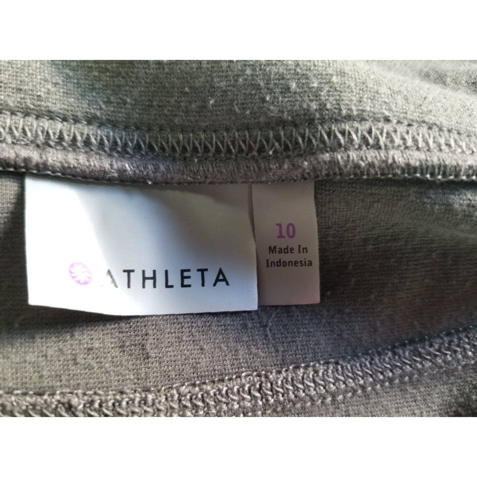 Athleta Athleta Skort Women Gray Size 10 Activewear Stretch Polyester Blend Short Athletic Skirt Size 32" / US 10 / IT 46 - 6 Thumbnail