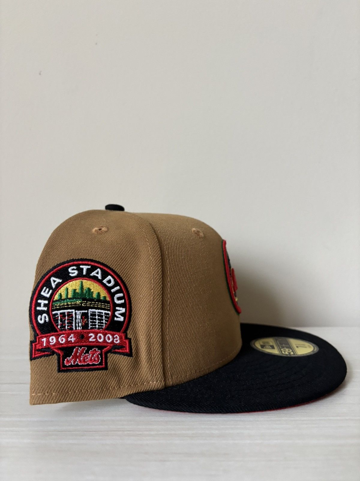 New Era New York Mets Fitted Size 7 3/8 Pro Image Sports Size ONE SIZE - 4 Thumbnail