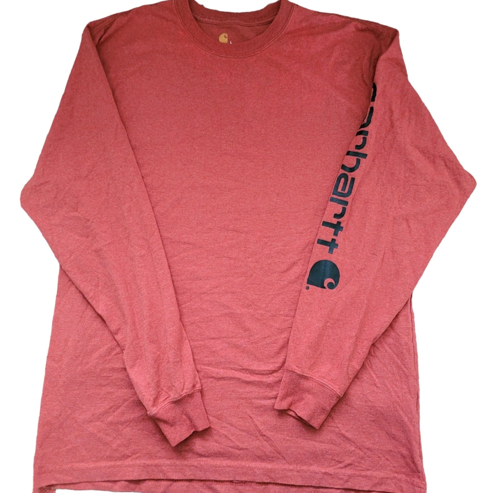 Carhartt VINTAGE Carhartt Red Long Sleeve Shirt L Mens Shirt Red 60% Cotton/40% Polyester Vintage Size US L / EU 52-54 / 3 - 6 Thumbnail