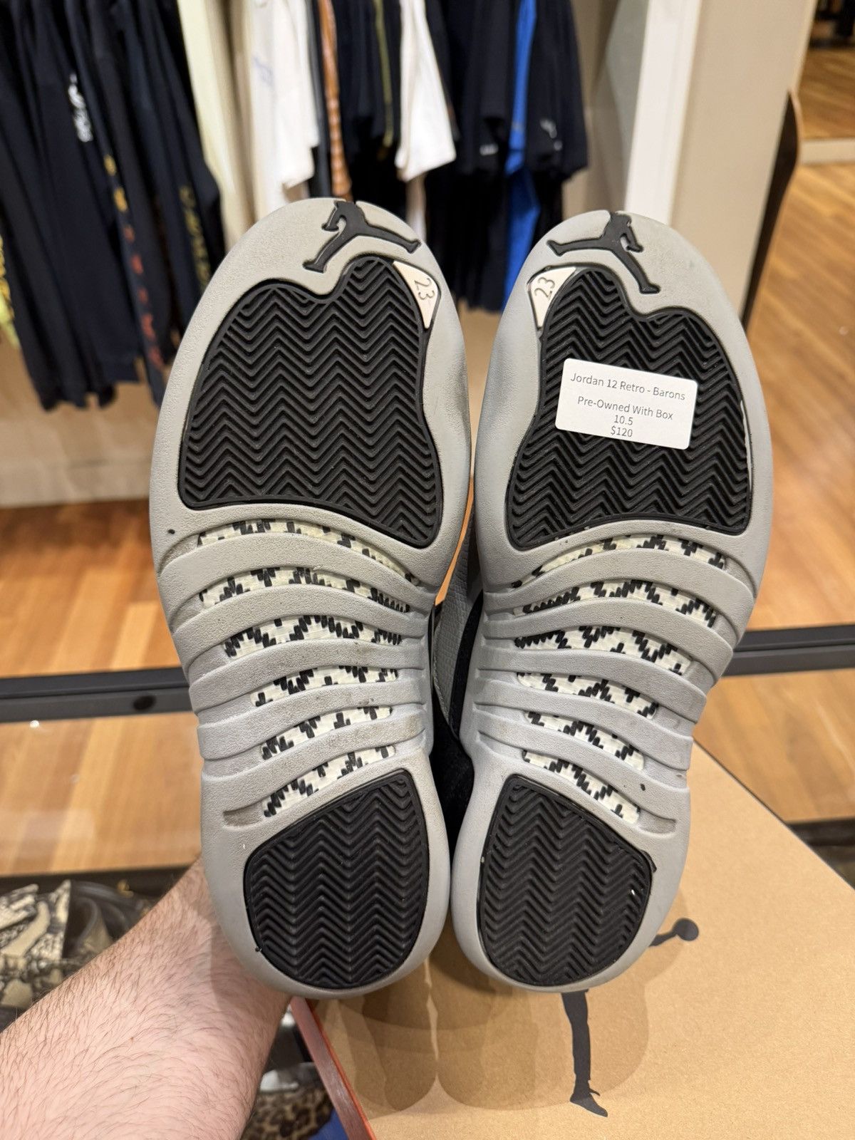 Jordan Brand Jordan 12 Retro - Barons Size US 10.5 / EU 43-44 - 6 Thumbnail