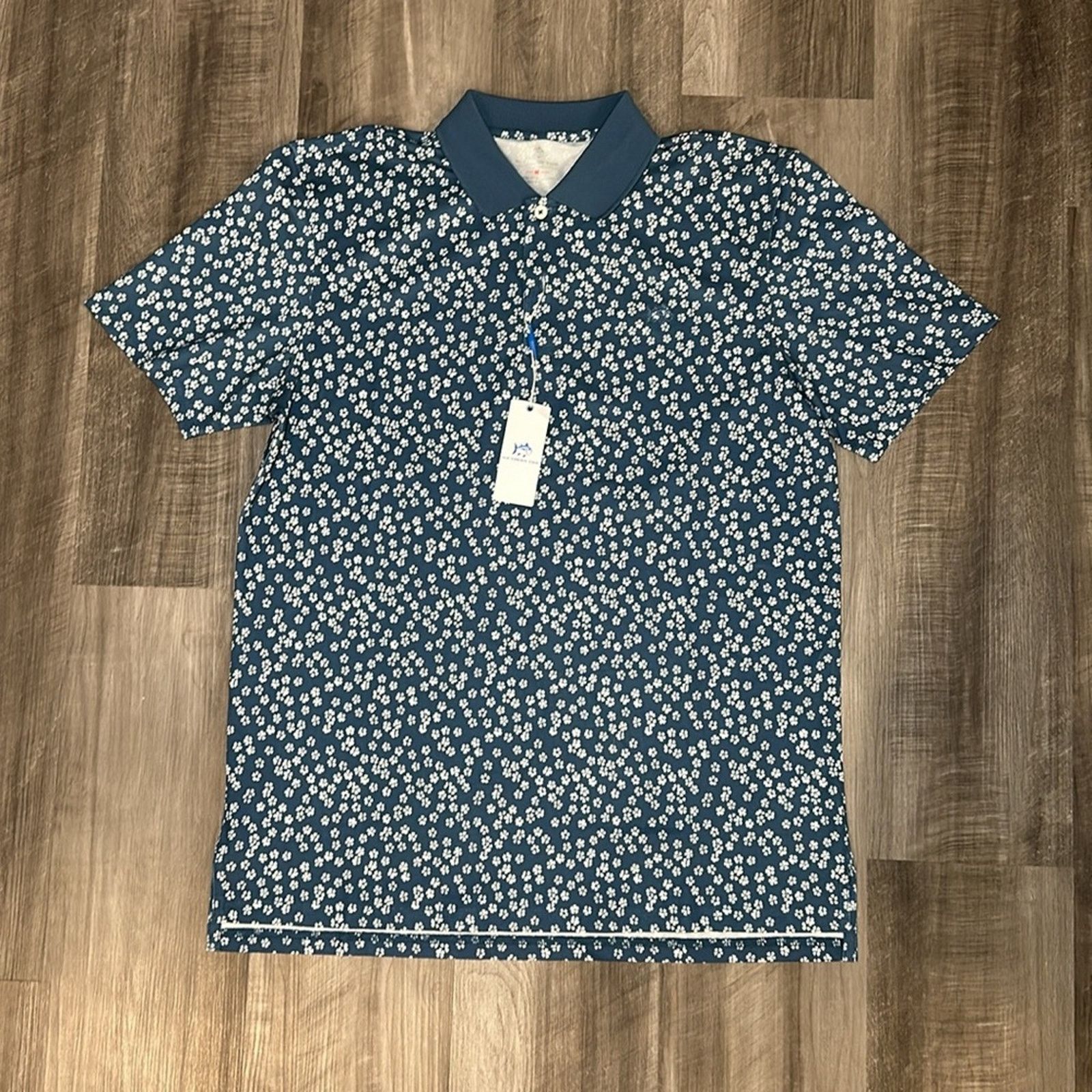 Southern Tide Southern Tide Fredrick Performance Floral Polo - Medium Size US M / EU 48-50 / 2 - 2 Thumbnail