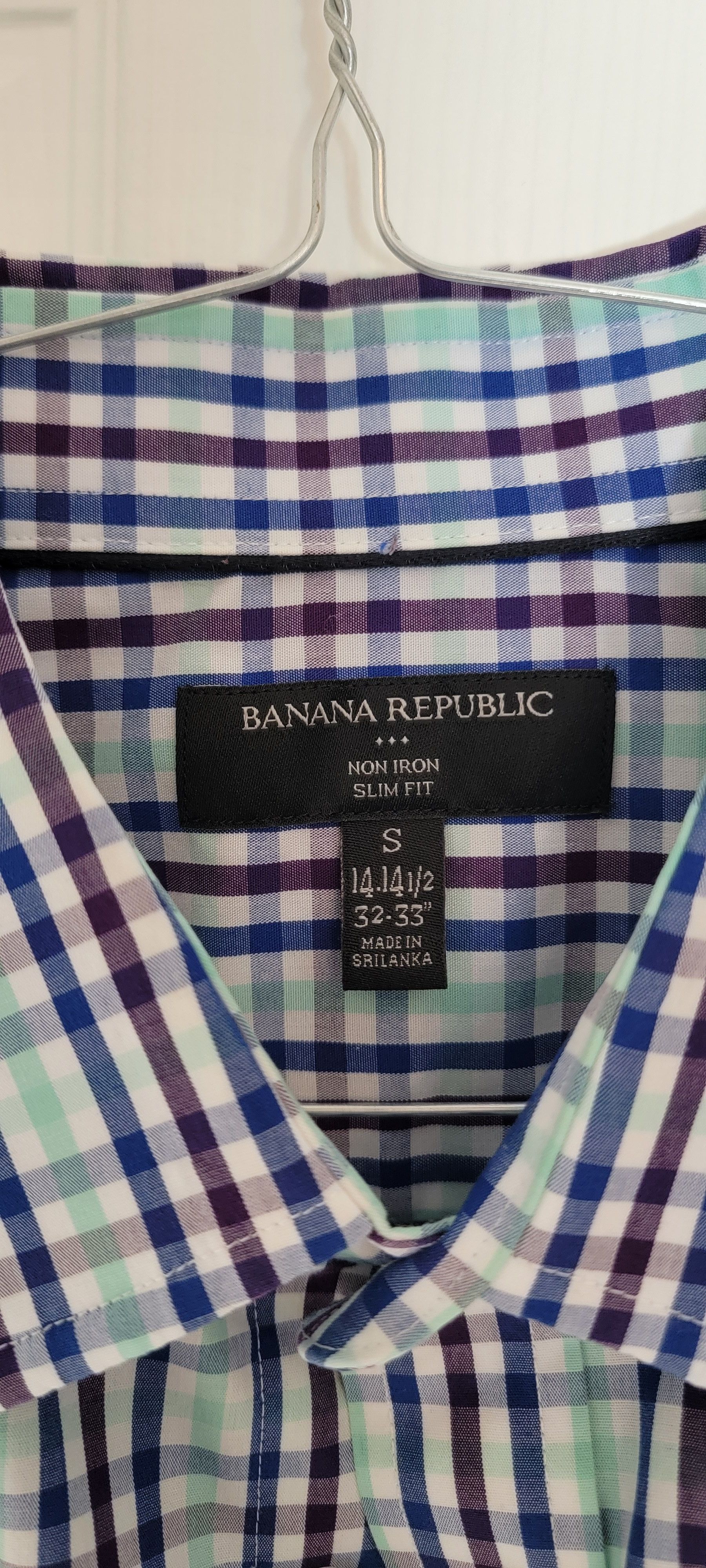 Banana Republic Plaid shirt Size US S / EU 44-46 / 1 - 3 Thumbnail