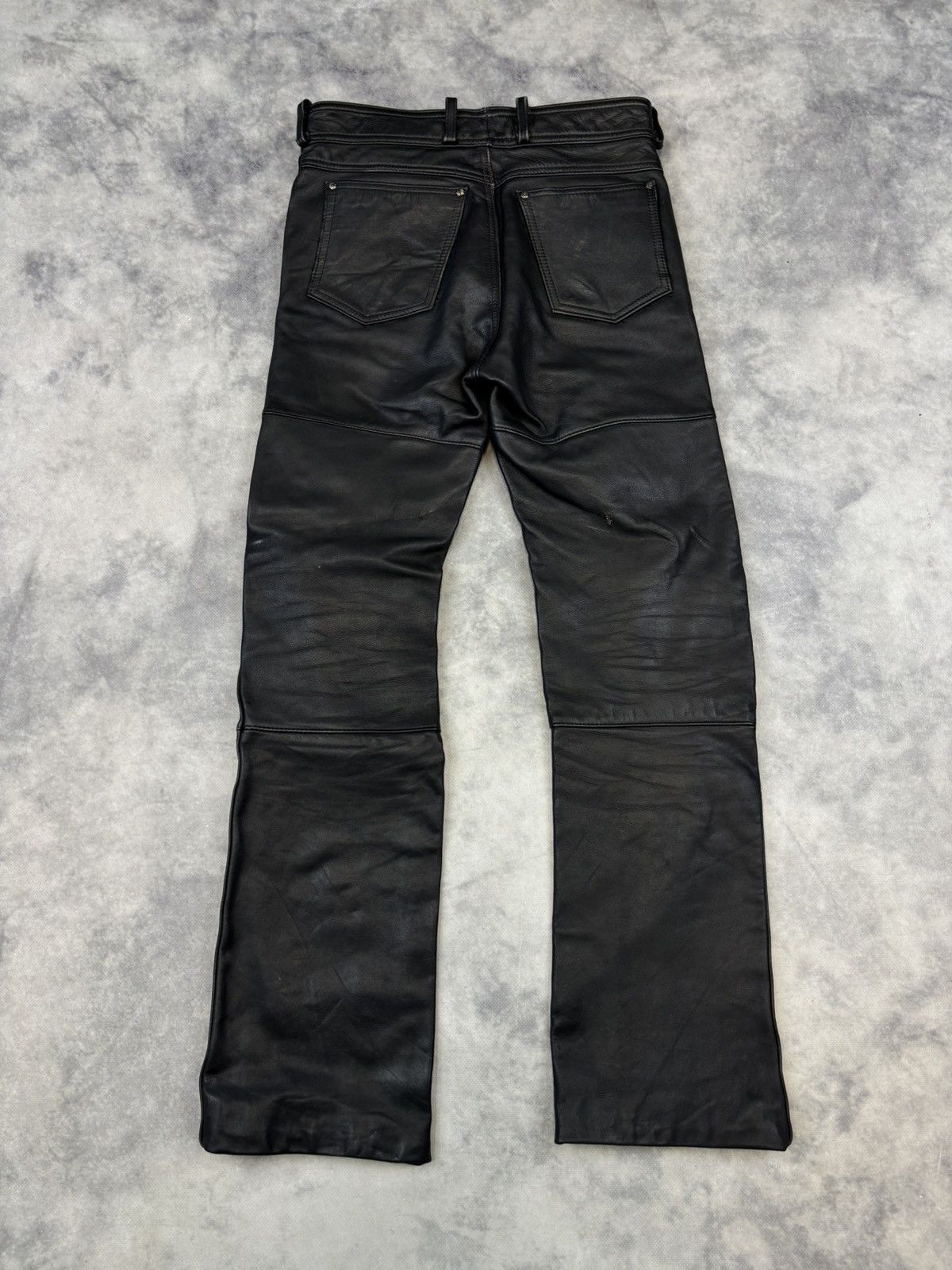 Genuine Leather Vintage Hein Gericke Real Leather Genuine Pants Opium Size US 30 / EU 46 - 5 Thumbnail