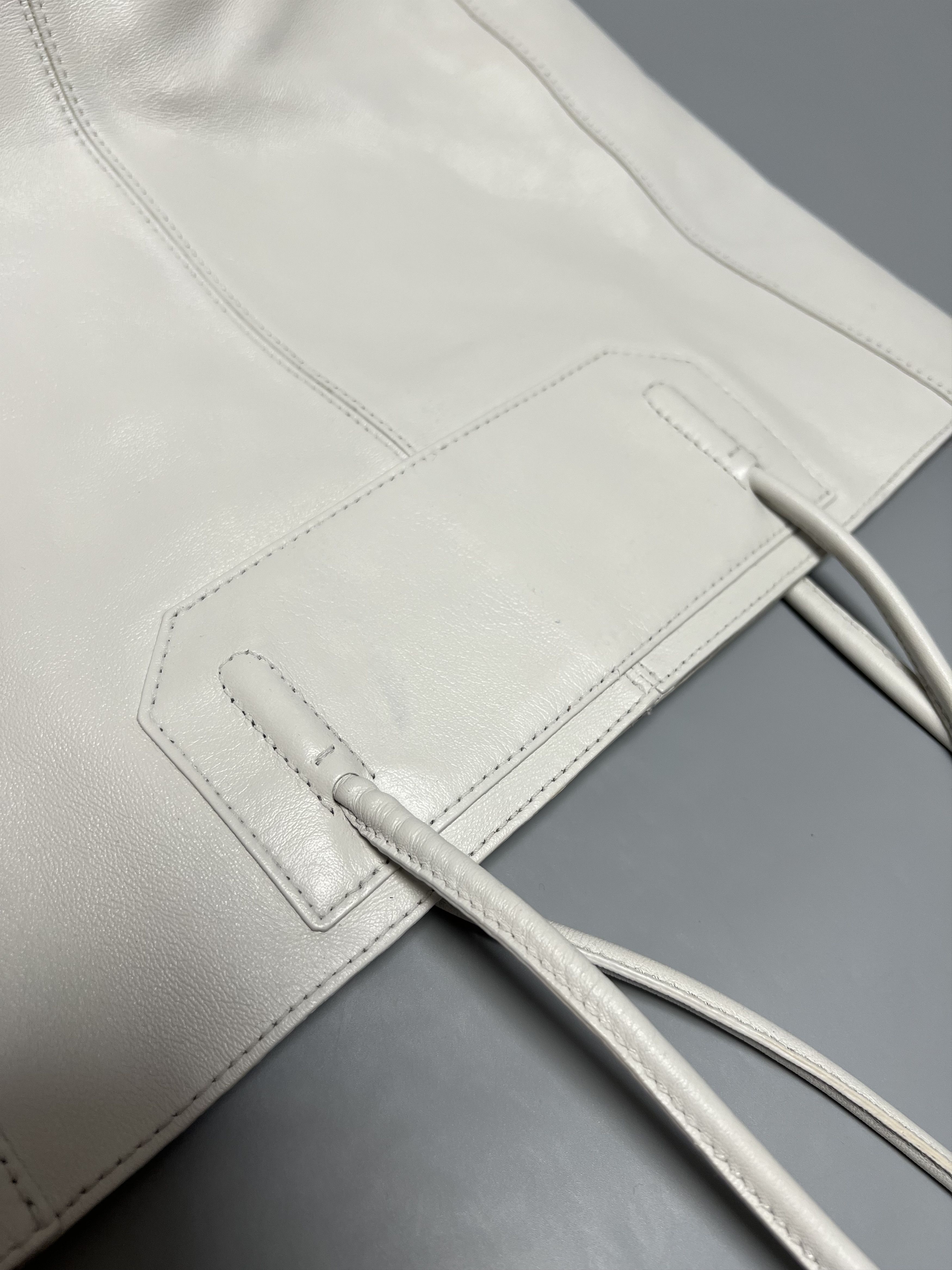 Alexander Wang Alexander Wang White Leather Tote Shoulder Bag Size ONE SIZE - 6 Thumbnail