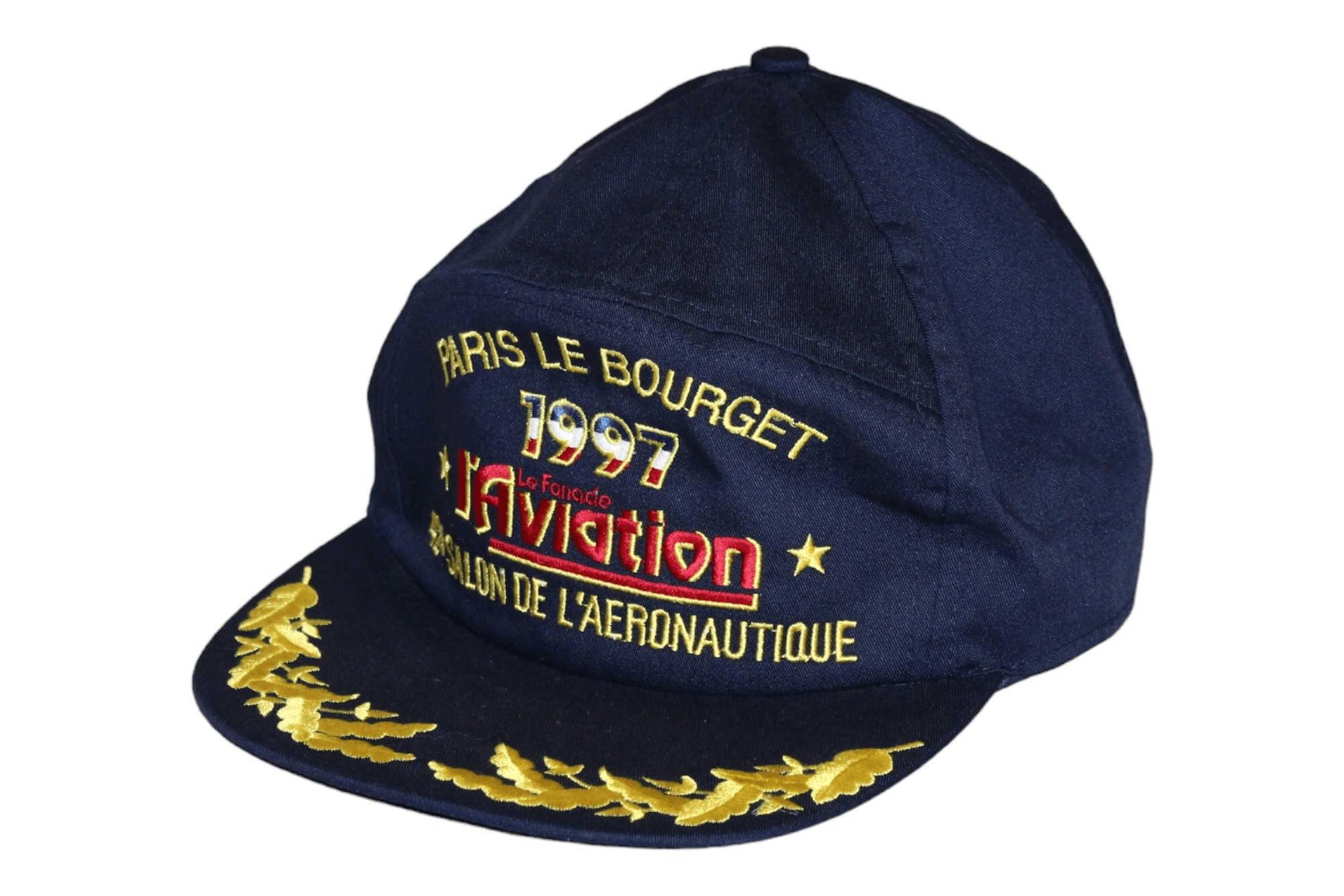 Buzz Rickson's VTG 🔥 '97 Le Fana de l'Aviation logo trucker hat Size ONE SIZE - 1 Thumbnail