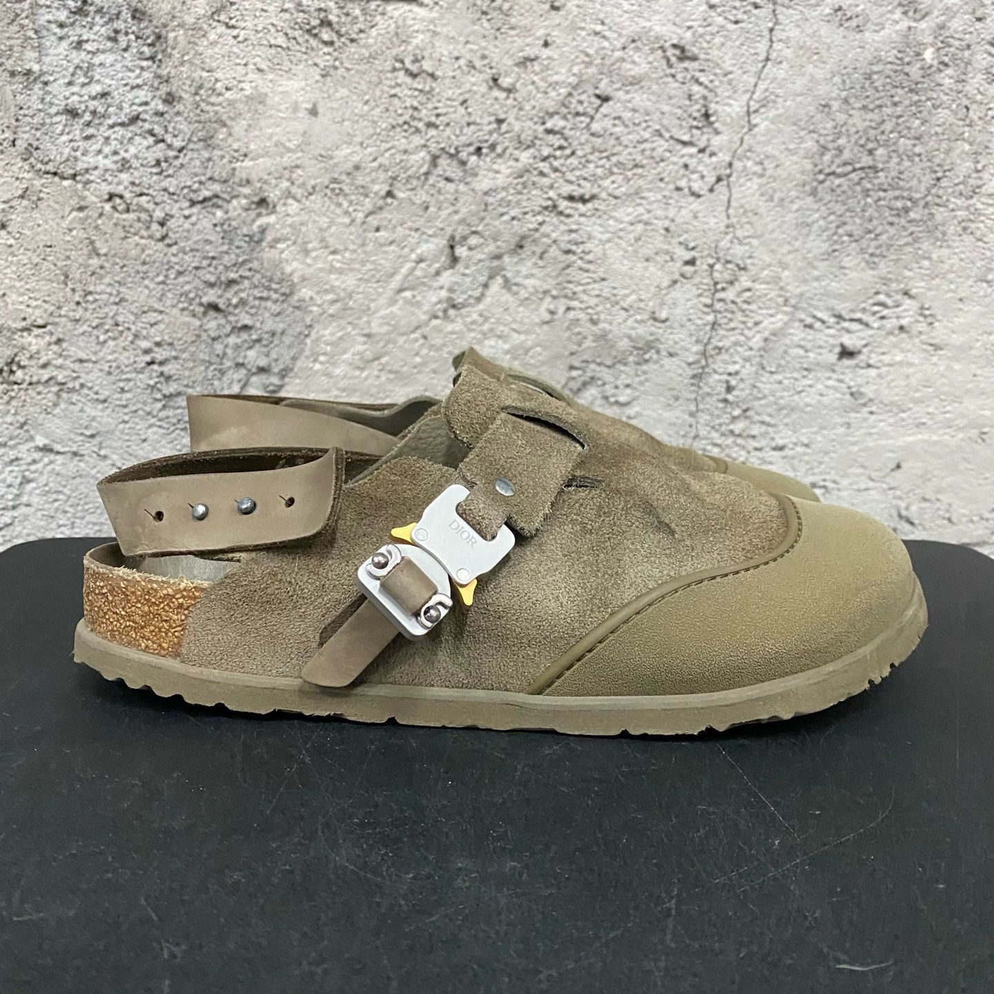 Birkenstock Green Open-Toe Sandals with Adjustable Straps Size US 8 / EU 41 - 1 Thumbnail