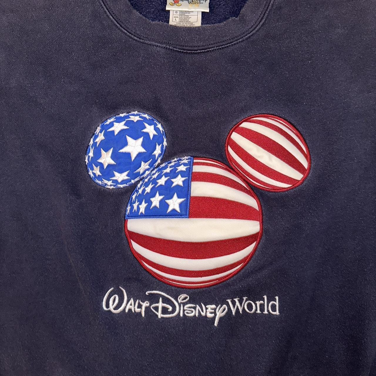Disney Vintage Walt Disney Word USA Mickey Mouse Sweatshirt Size US L / EU 52-54 / 3 - 2 Thumbnail