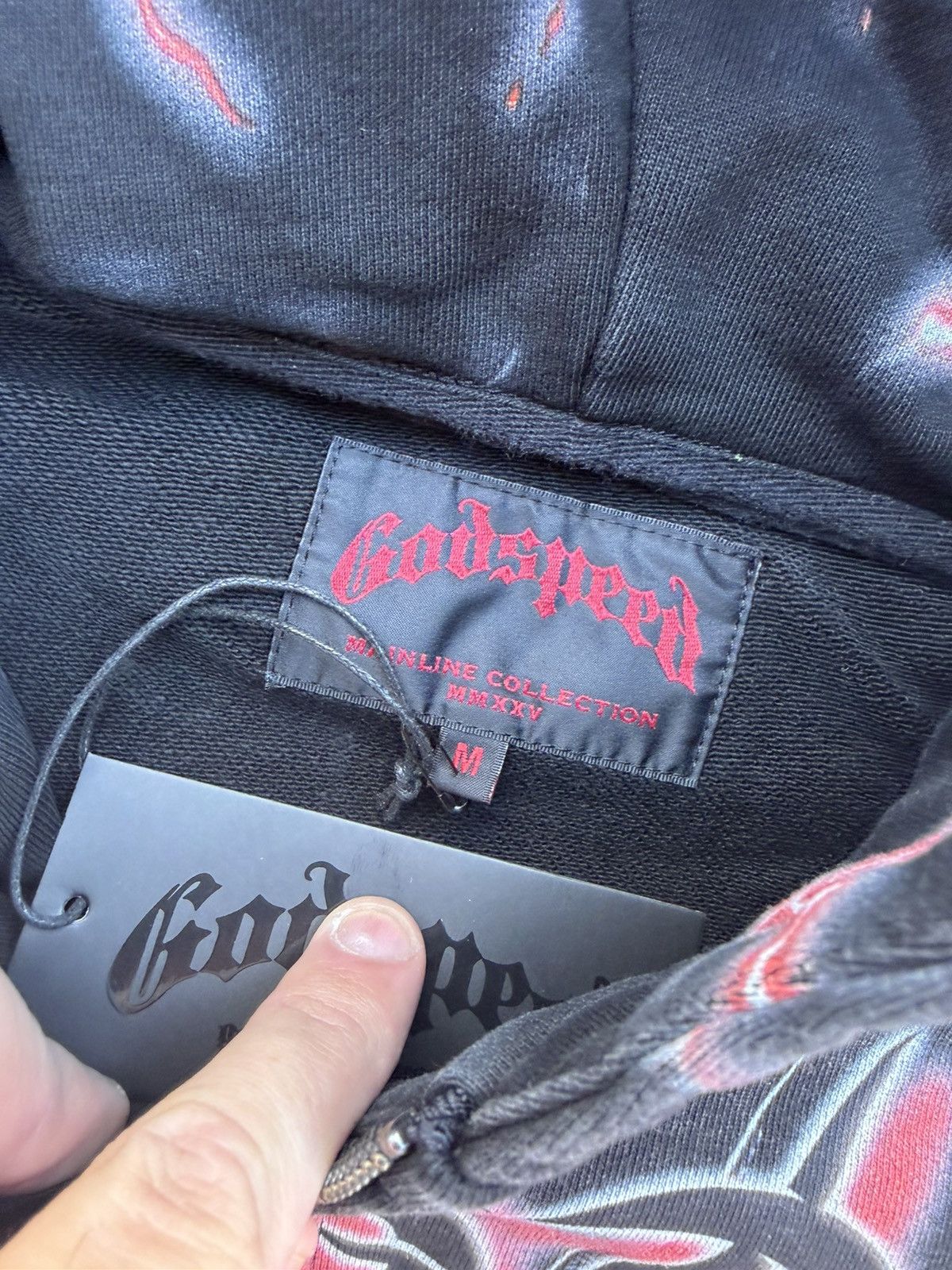 Godspeed Godspeed Voltage Zip Hoodie Red Size Medium Brand New Size US M / EU 48-50 / 2 - 8 Thumbnail