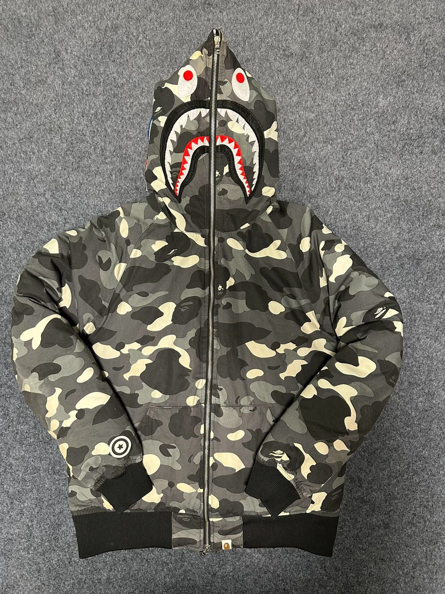 Bape Bape Multi Shark Designer Casual Size US L / EU 52-54 / 3 - 1 Thumbnail