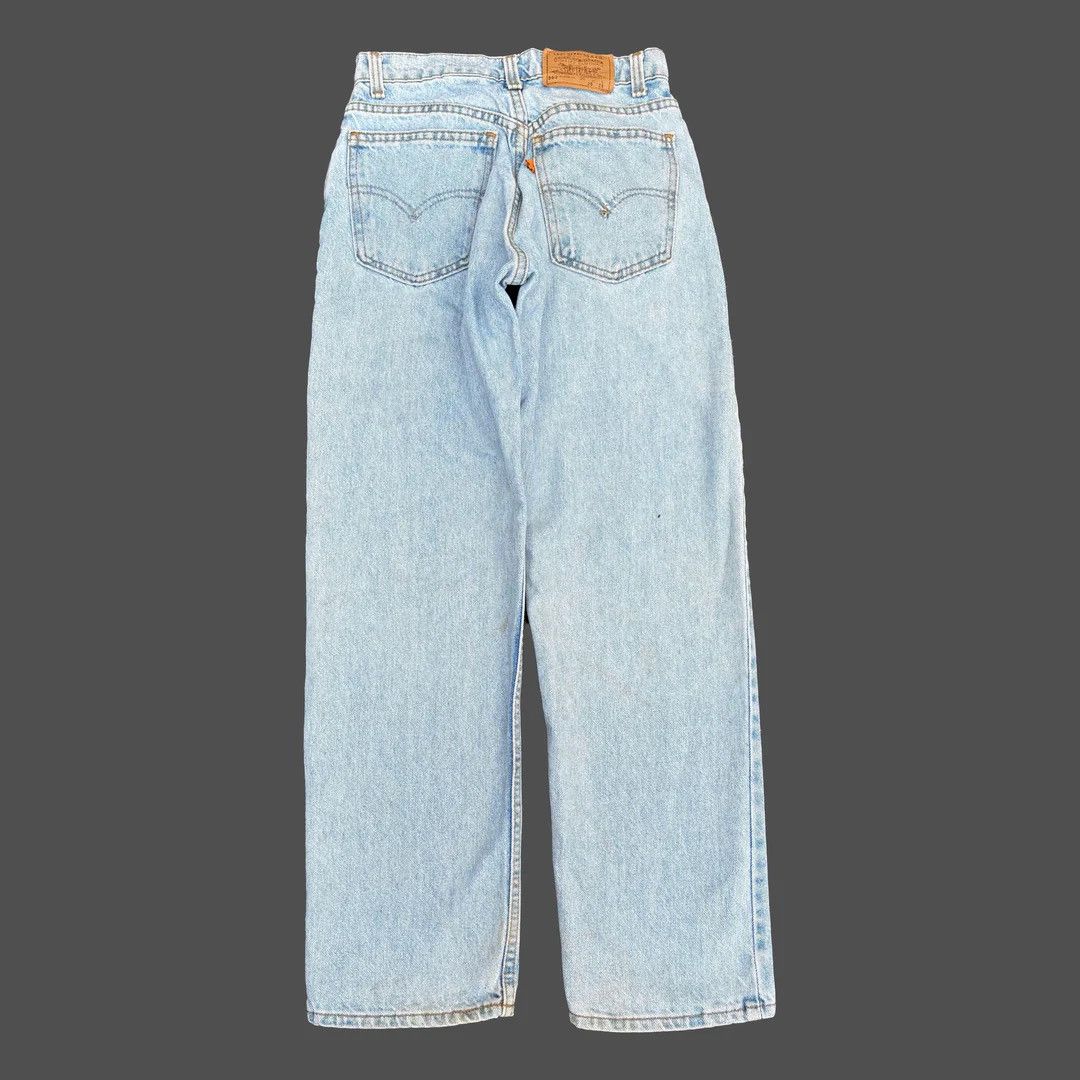 Levi's Levi’s 562 1980 80s Vintage W26 L28 Orange Tab Denim Jeans Size 26" / US 2 / IT 38 - 1 Thumbnail