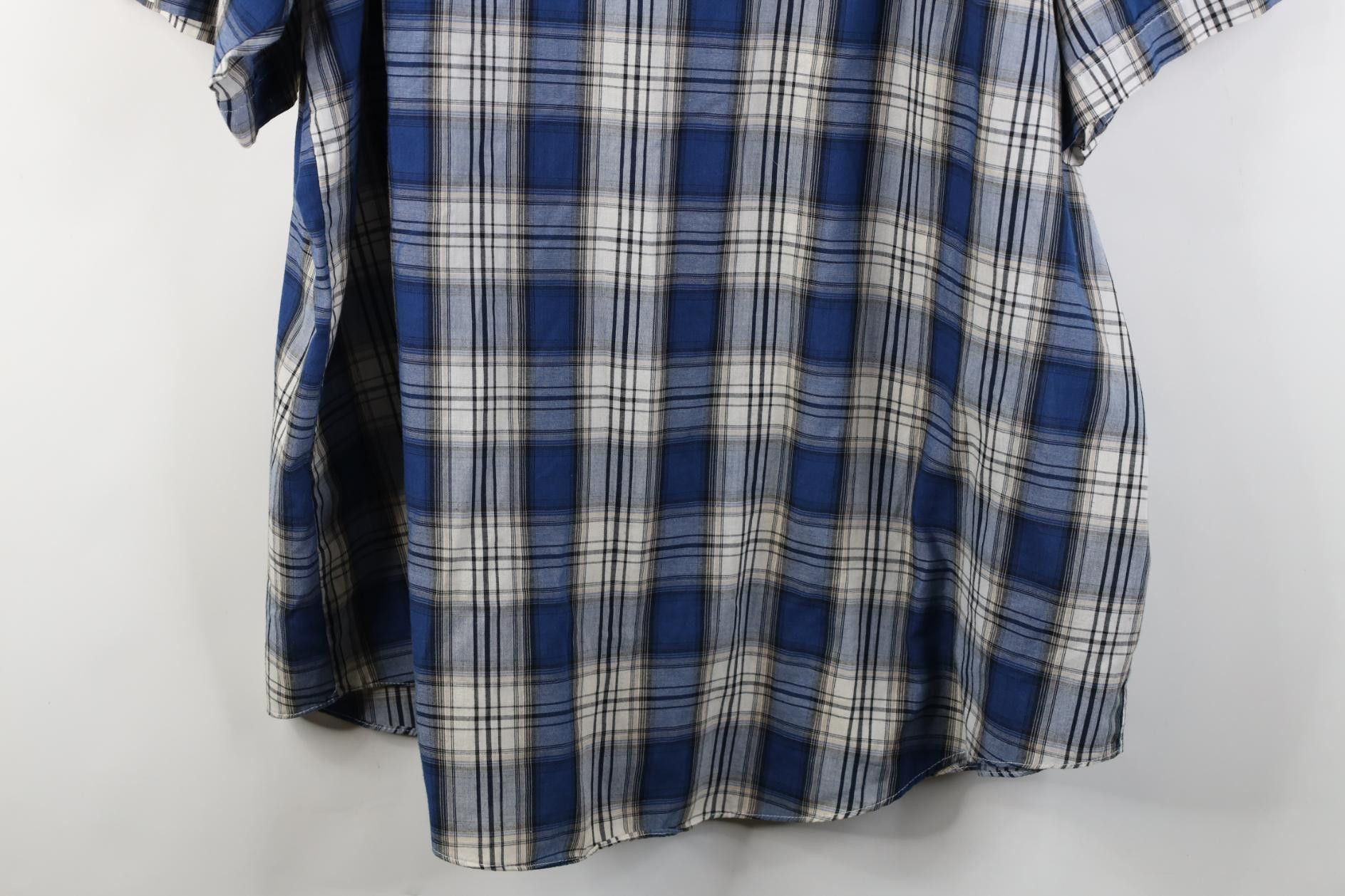 Vintage Vintage 90s Streetwear Cowboy Rodeo Snap Button Shirt Plaid Size US XXL / EU 58 / 5 - 10 Thumbnail