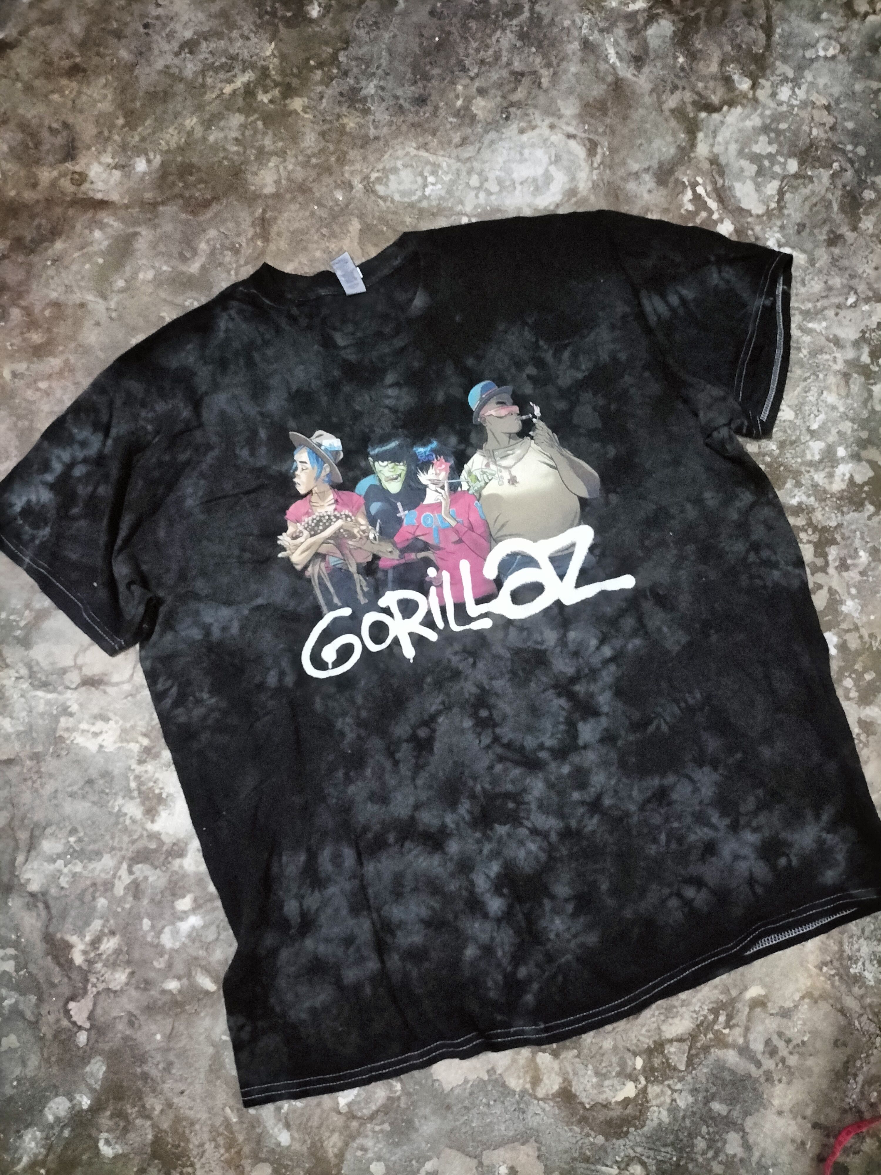 Band Tees Vintage Gorillaz Collection Band Fashion Tye Dye Size XL / US 12-14 / IT 48-50 - 1 Thumbnail