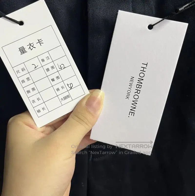 Thom Browne Thom Browne Blue Cotton Men's Shorts . Size US 28 / EU 44 - 2 Thumbnail