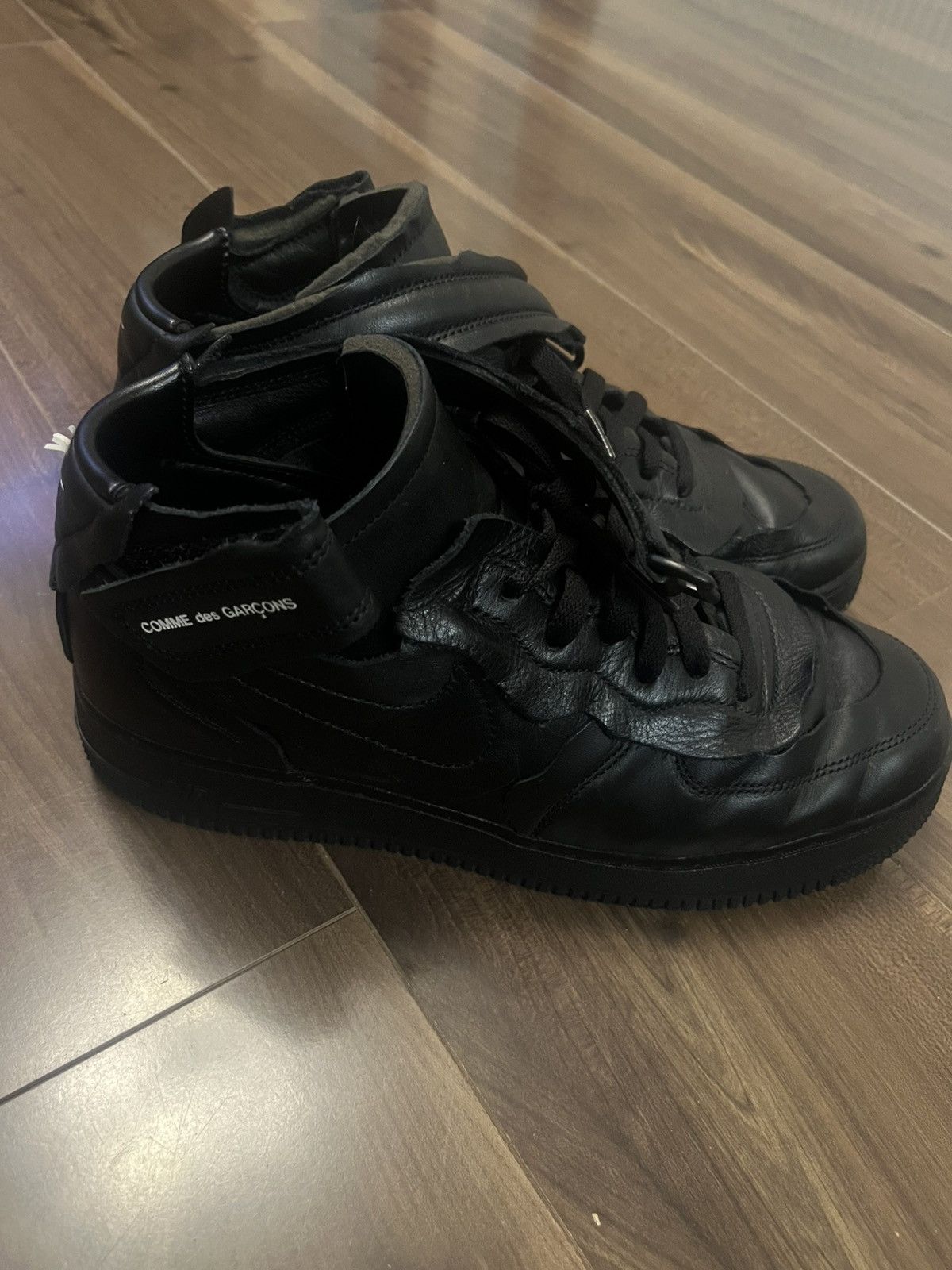 Comme des Garcons × Nike Comme des garcon nike air forces Size US 9 / EU 42 - 5 Thumbnail