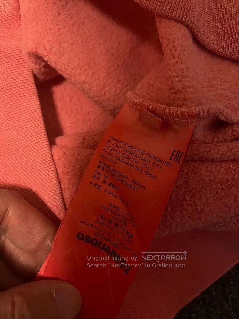 Dsquared2 DSquared2 Pink Big Boy Hoodie Sweatshirt. Size US M / EU 48-50 / 2 - 6 Thumbnail