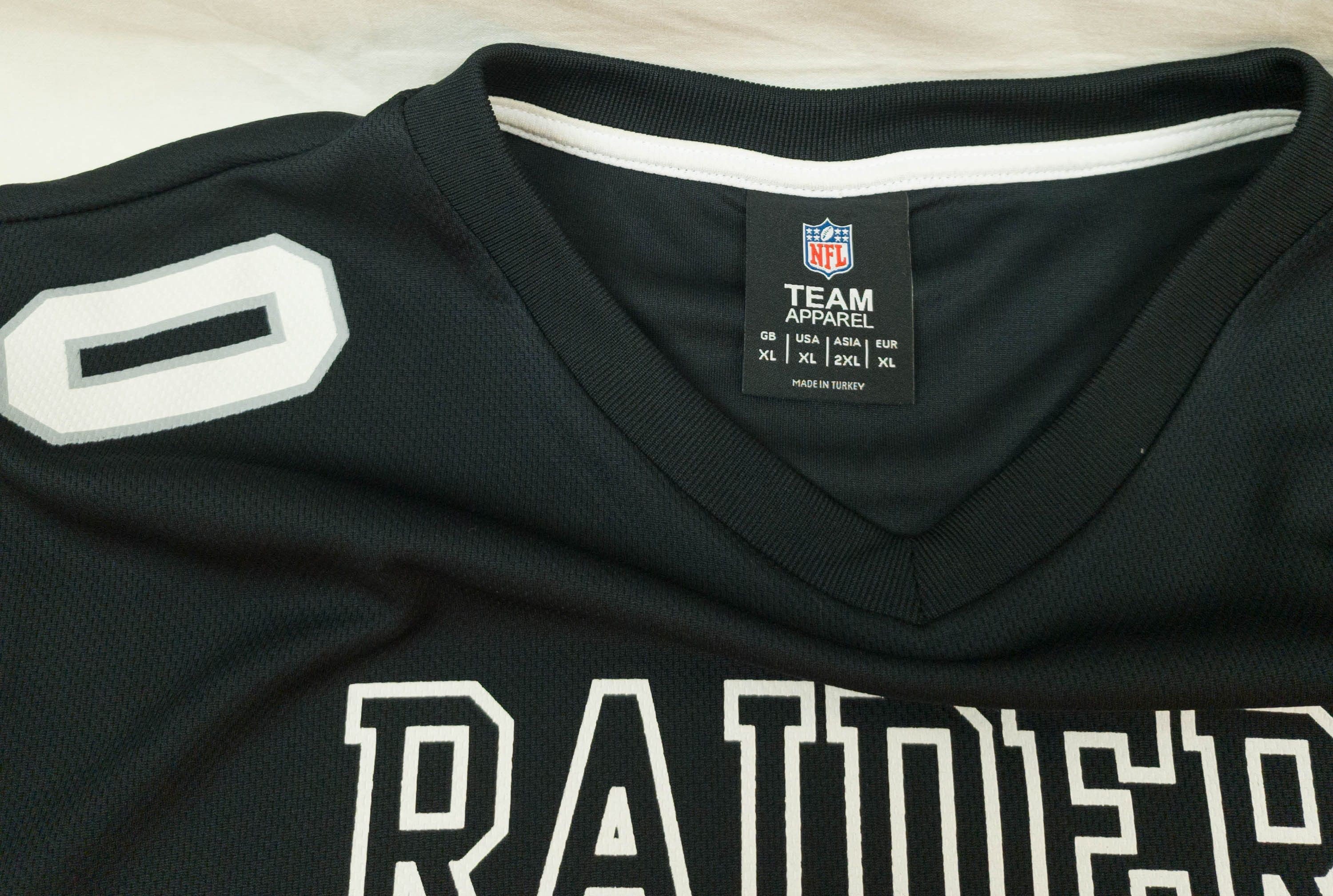 Other NFL TEAM APPAREL JERSEY LAS VEGAS RAIDERS #60 SIZE XL Size US XL / EU 56 / 4 - 4 Thumbnail