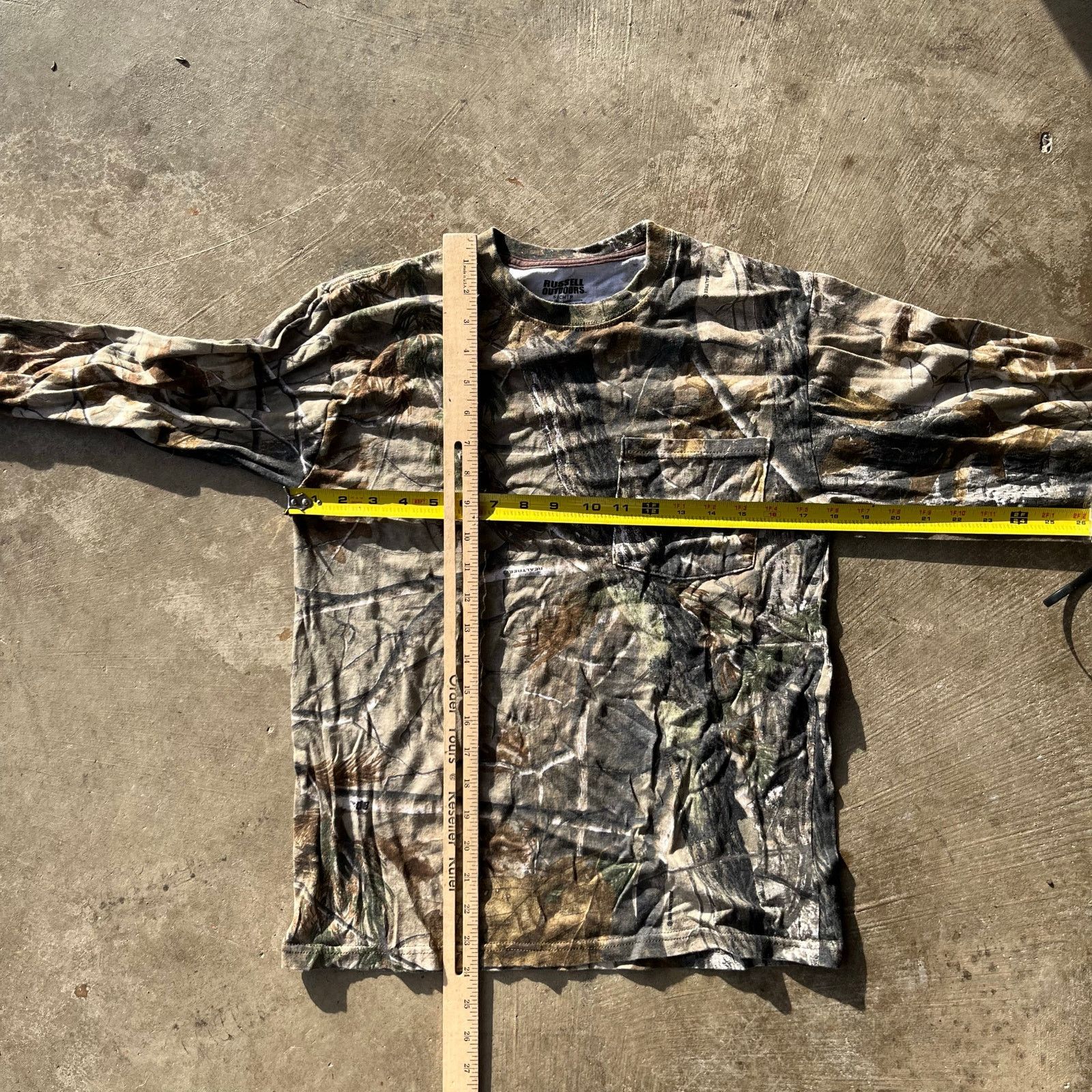 Vintage VINTAGE CAMO LONGSLEEVE T-SHIRT WOMENS LARGE GREEN Size L / US 10 / IT 46 - 4 Thumbnail