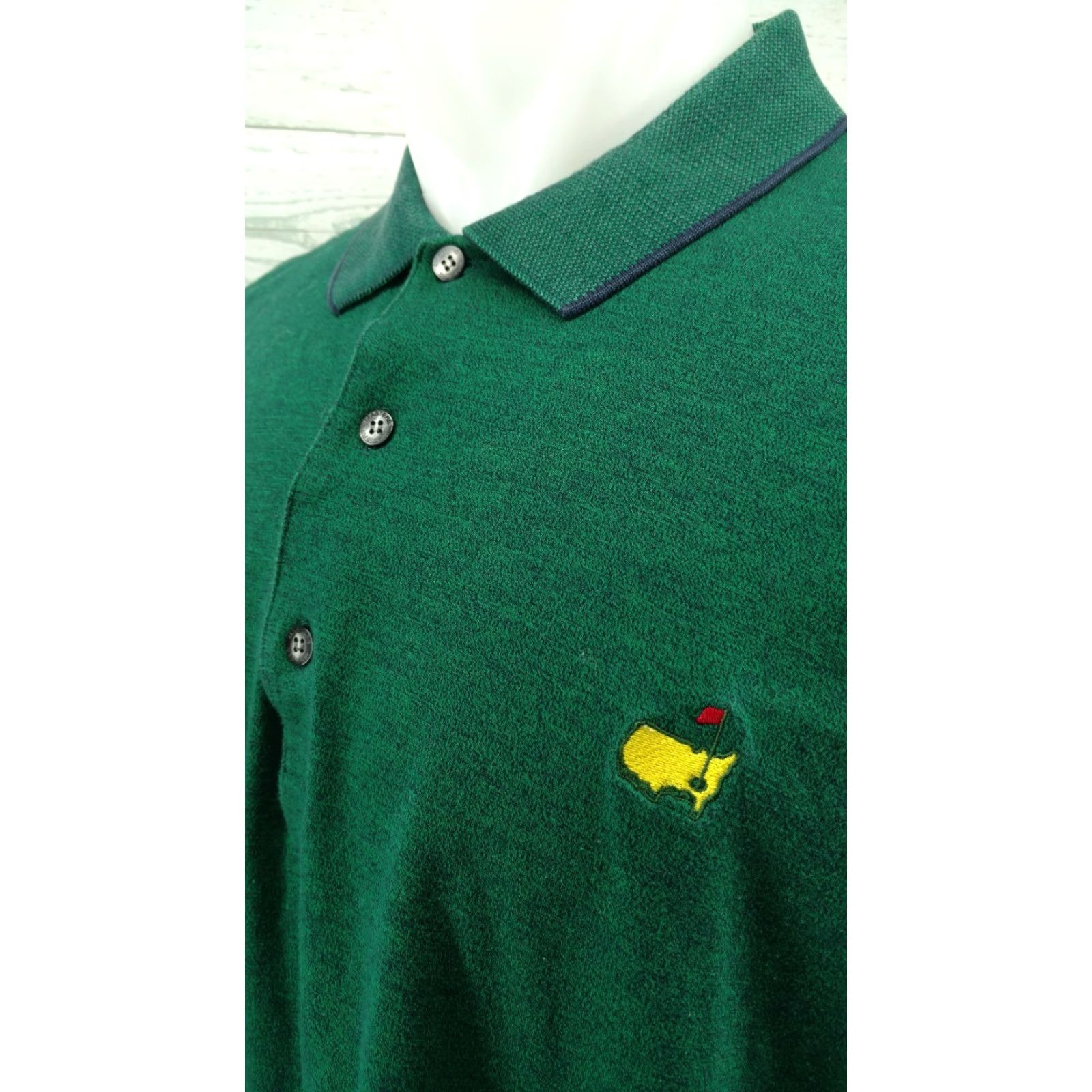 Vintage Vintage Masters Augusta Green Polo Shirt Mens XL Polo Shirt Mens XL Green 90s Event Sports Nike Size US XL / EU 56 / 4 - 3 Thumbnail