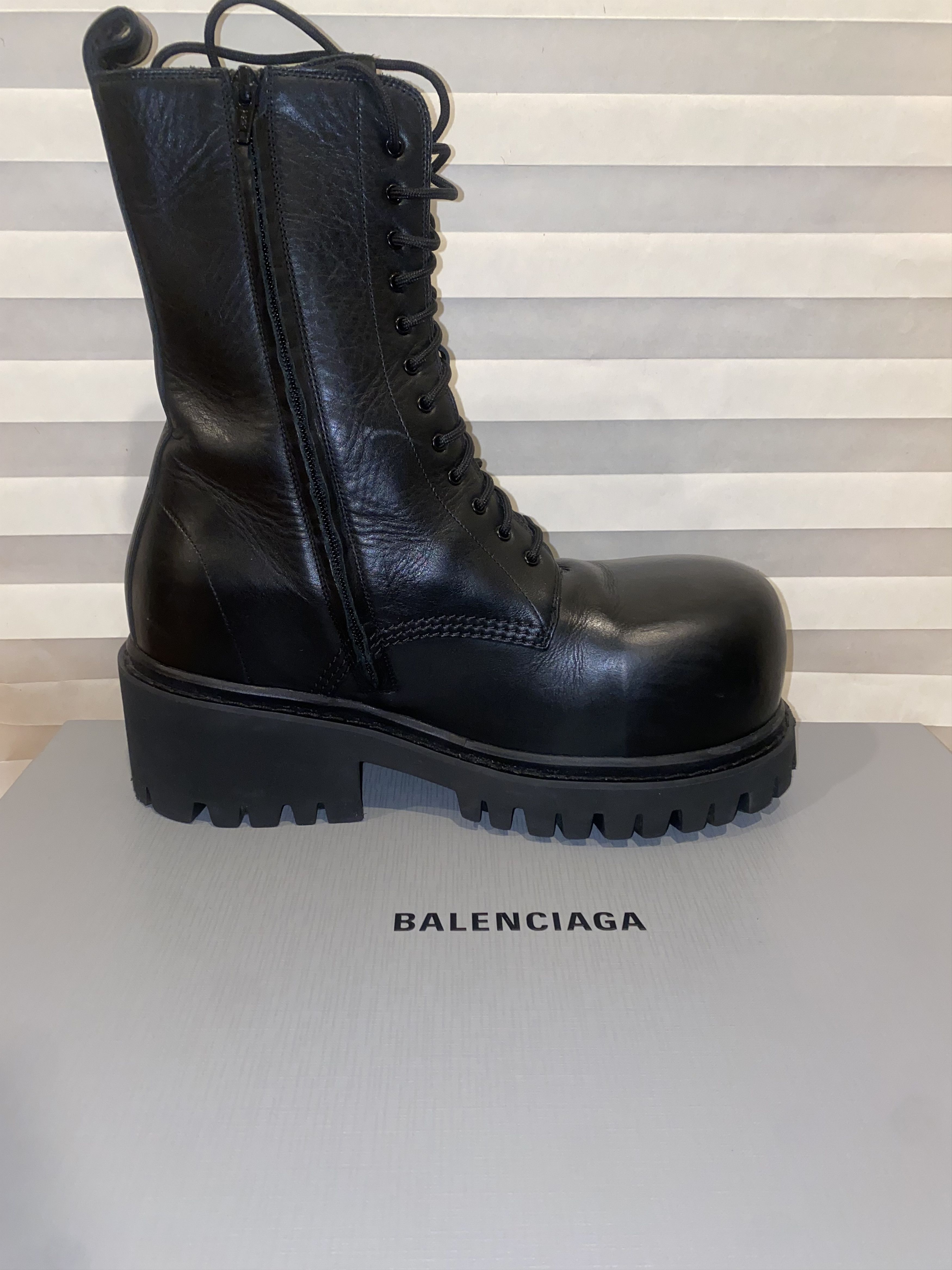 Balenciaga Balenciaga Stomper Boot Size US 11.5 / EU 44-45 - 3 Thumbnail