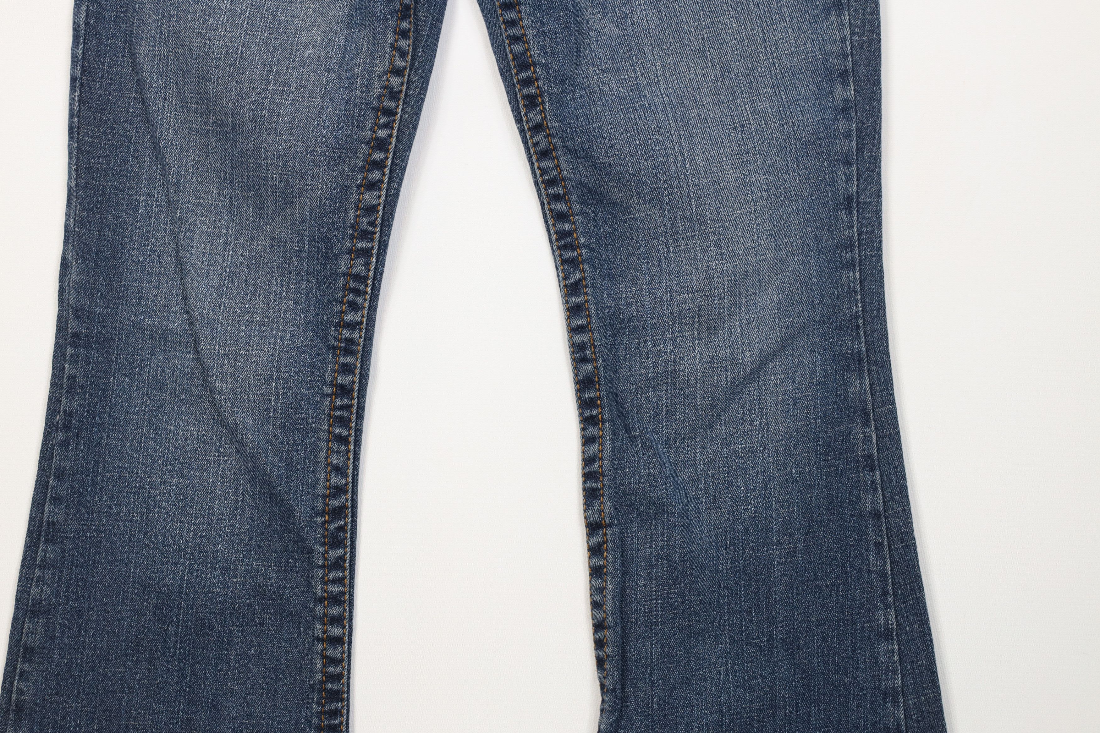 American Eagle Outfitters Vintage Y2K American Eagle Hailey Skinny Flared Jeans Blue Size 30" / US 8 / IT 44 - 4 Thumbnail