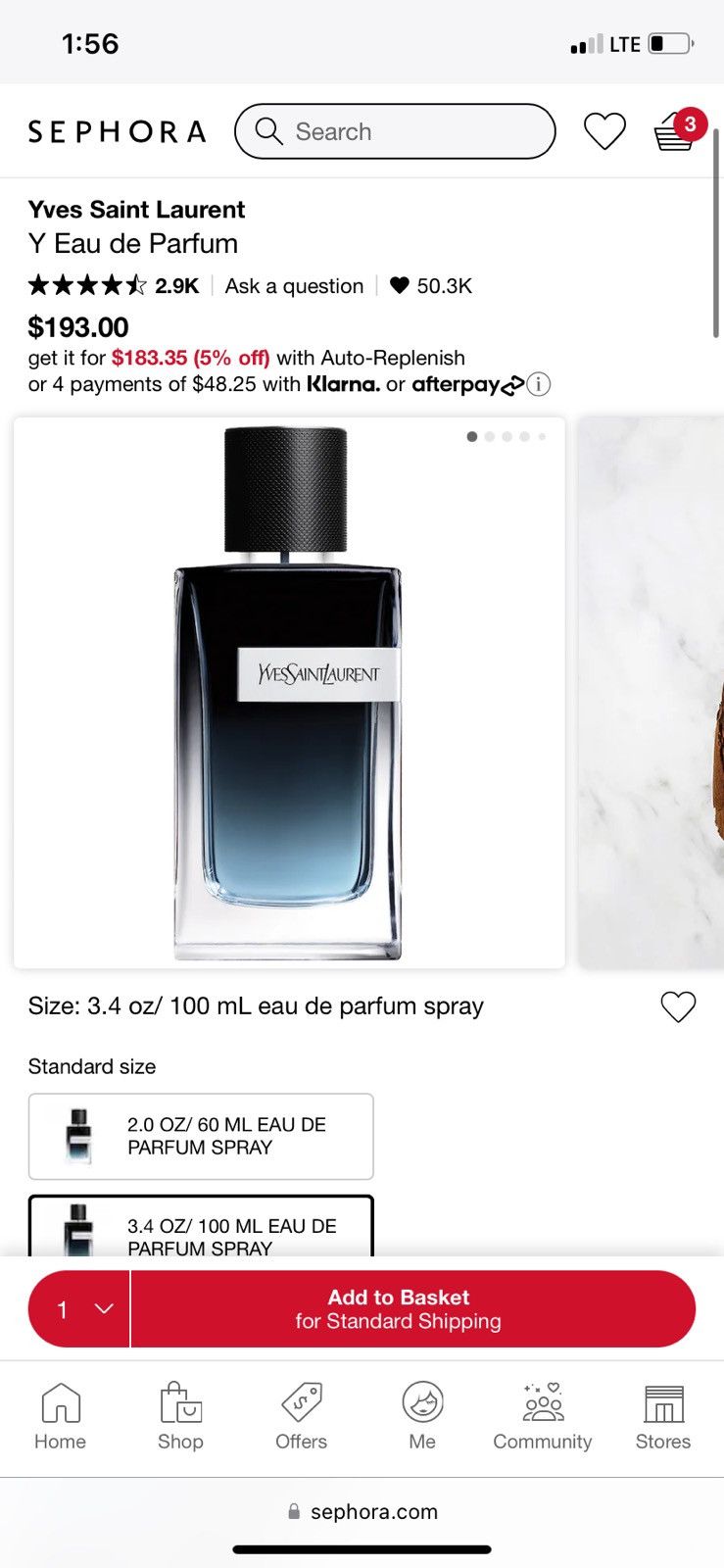Yves Saint Laurent Brand New Ysl Y EDP Size ONE SIZE - 2 Thumbnail