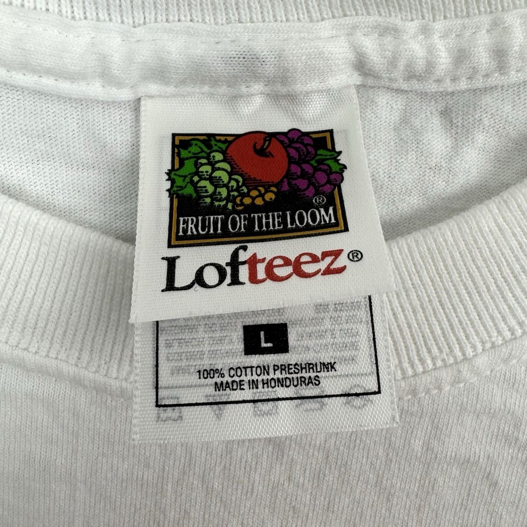Fruit Of The Loom VINTAGE Southern Company Whiskey Promo T Shirt Adult Large White Cotton Fruit of the Loom Mens 90s USA Shirt Size US L / EU 52-54 / 3 - 5 Thumbnail