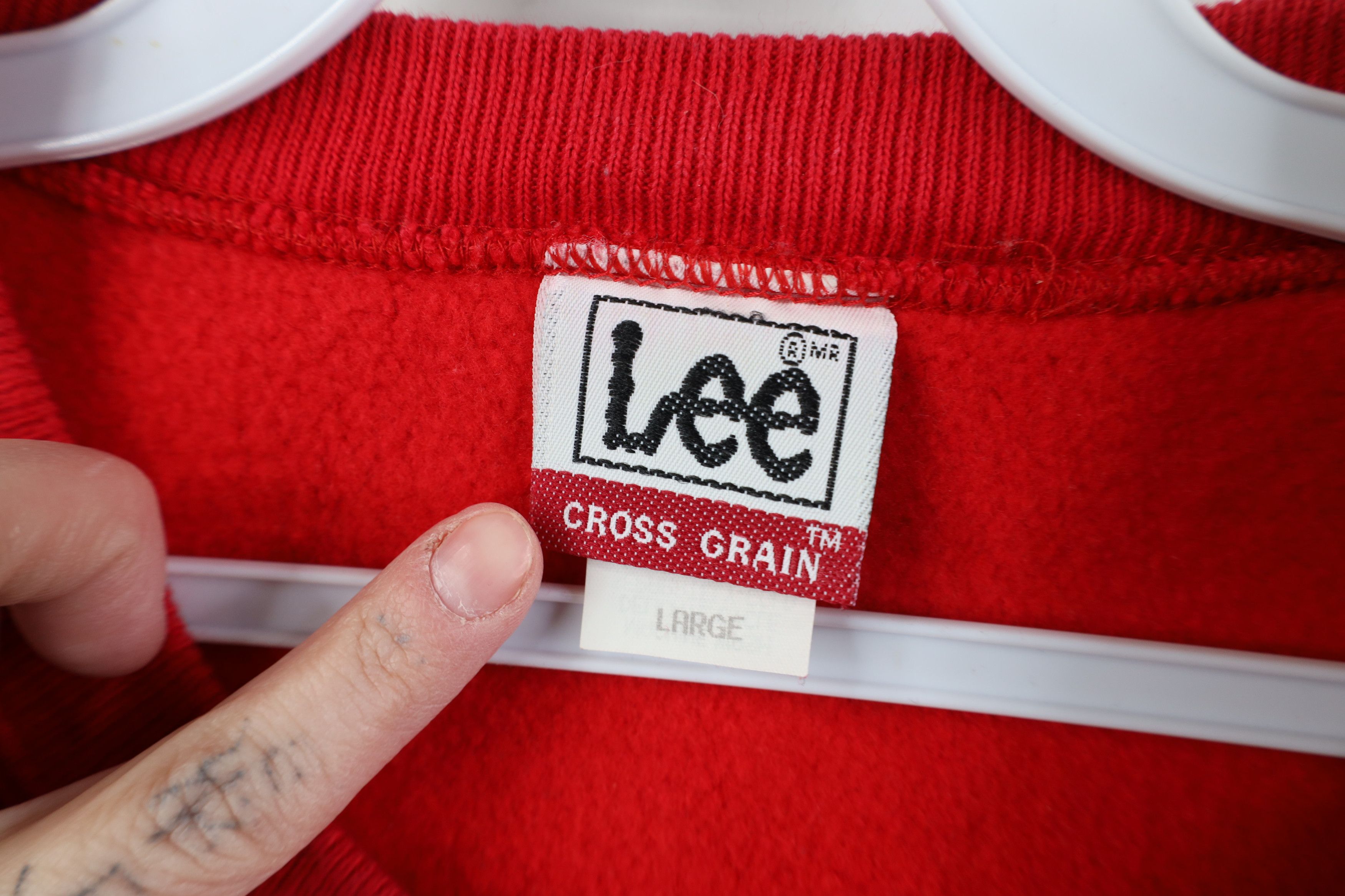 Vintage Vintage 90s Streetwear Reverse Weave Heavy Sweatshirt USA Size US L / EU 52-54 / 3 - 10 Thumbnail