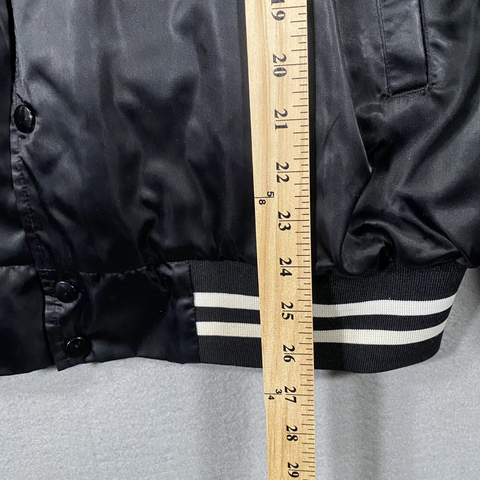 Auburn Sportswear Semper Fi The Few Proud Marines Blk Bomber Jacket Mens Large Size US L / EU 52-54 / 3 - 9 Thumbnail