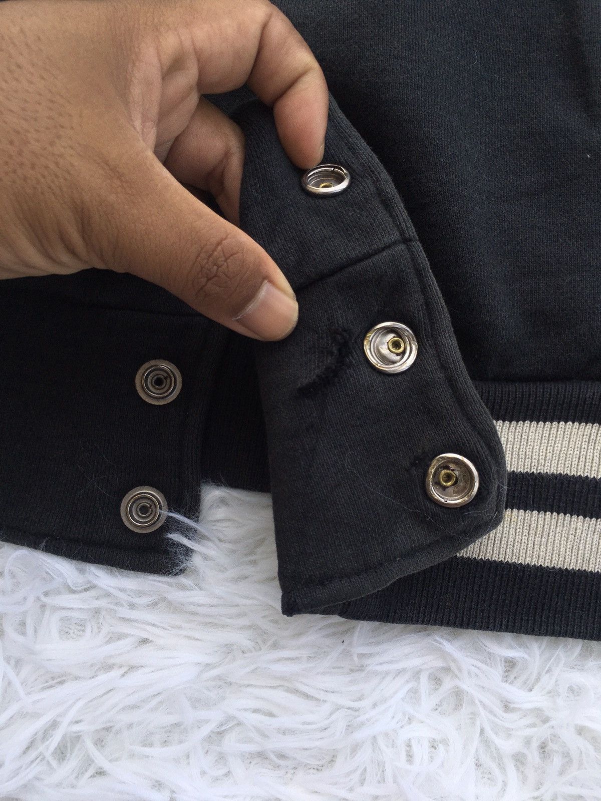 Bape × Kaws Bape x Kaws Baby Milo Varsity Jacket Size US S / EU 44-46 / 1 - 19 Thumbnail