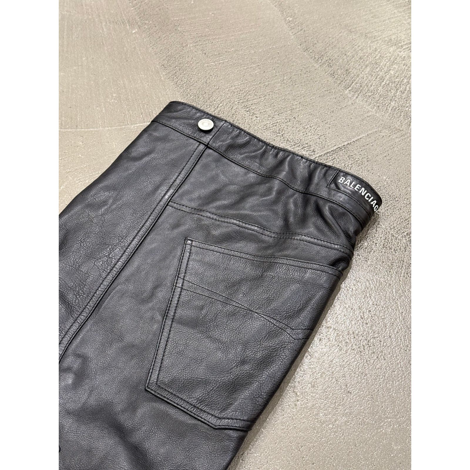 Balenciaga Balenciaga Falkon thigh-high leather pants boots Size US 7 / IT 37 - 4 Thumbnail
