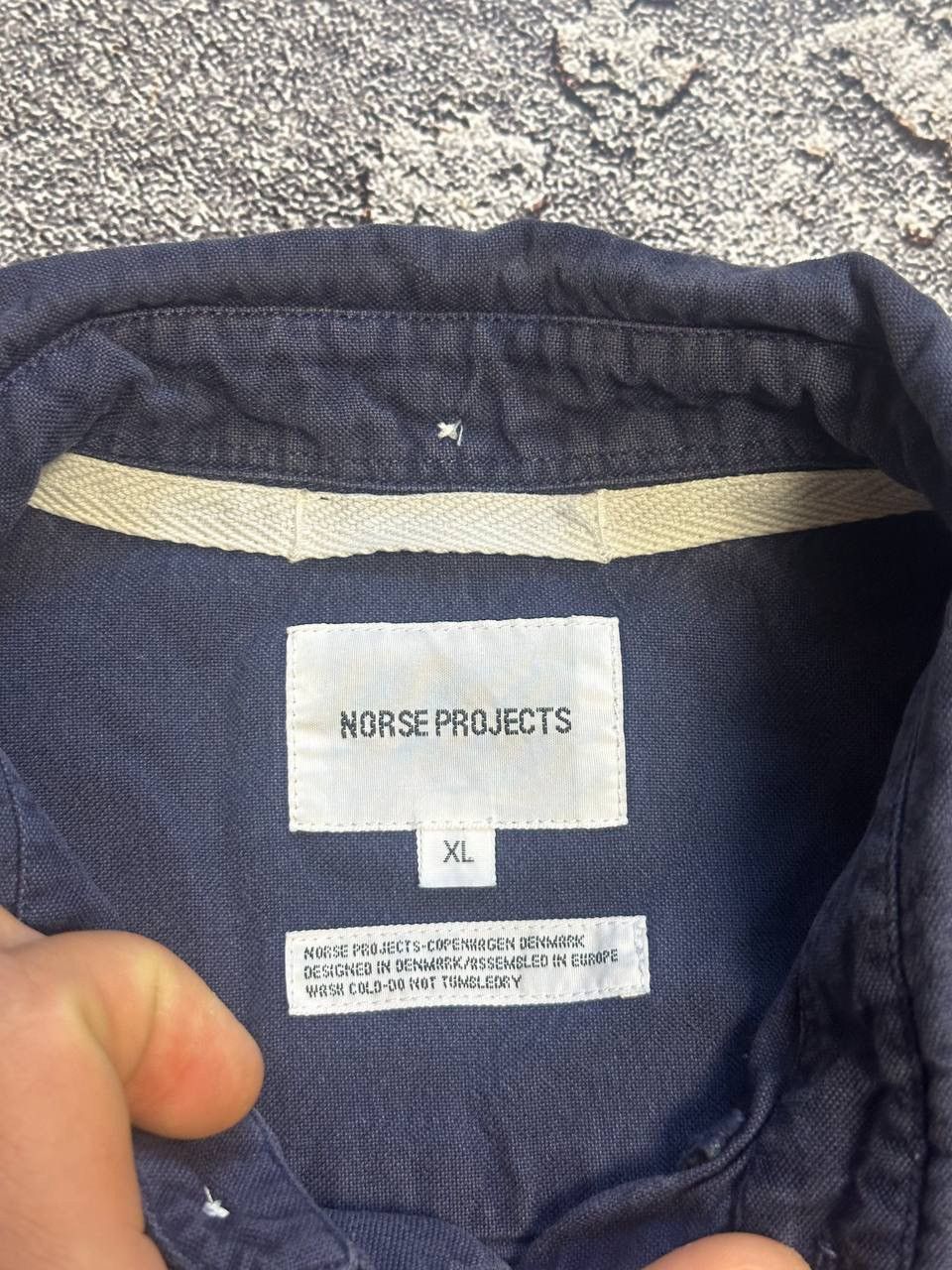 Norse Projects Norse Project Anton Brushed Flannel Shirt Size US XL / EU 56 / 4 - 10 Thumbnail