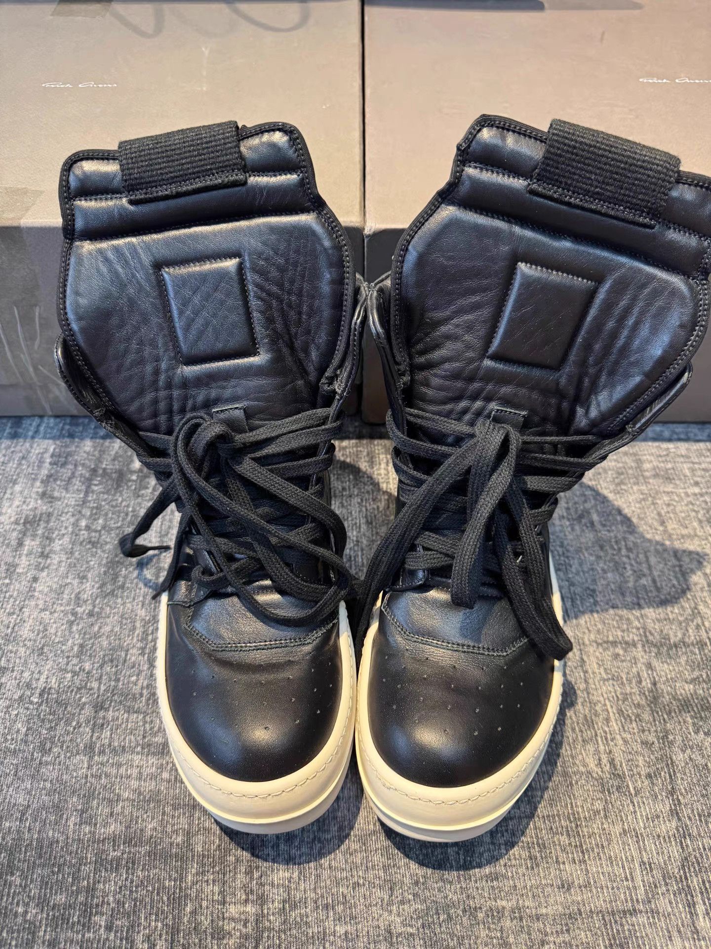Rick Owens Rick Owens Mainline Triangle Sneakers Size US 8 / IT 38 - 3 Thumbnail