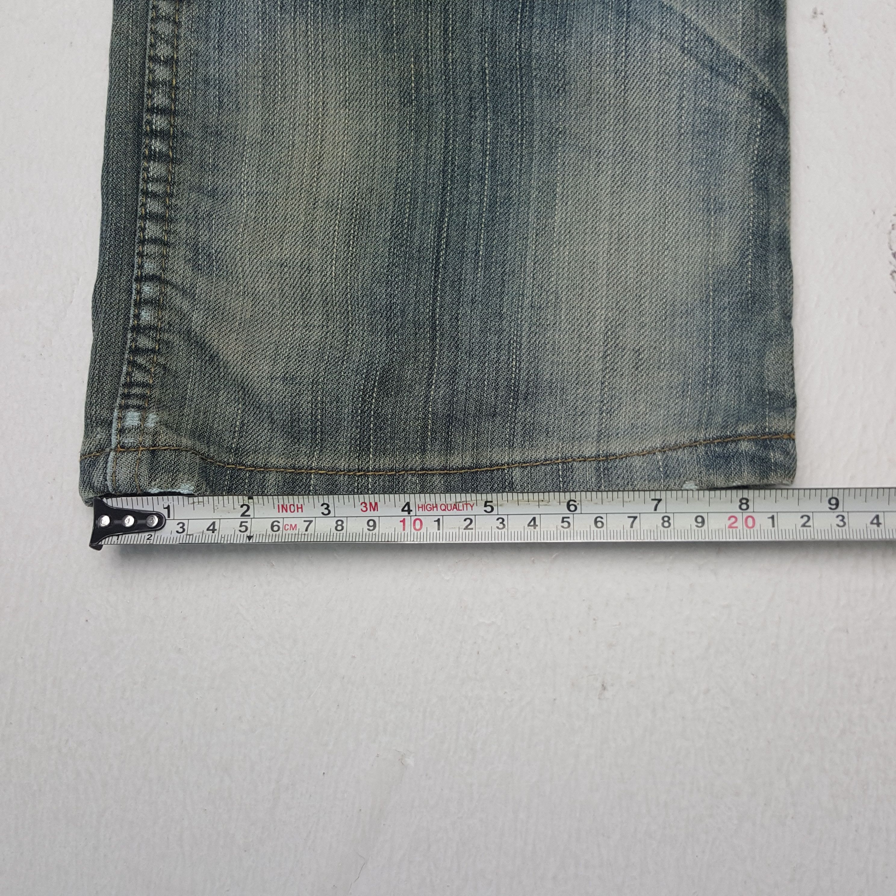 If Six Was Nine × Vintage Vintage Focus USA American Double Knee Bikers Denim Jeans Size US 32 / EU 48 - 14 Thumbnail