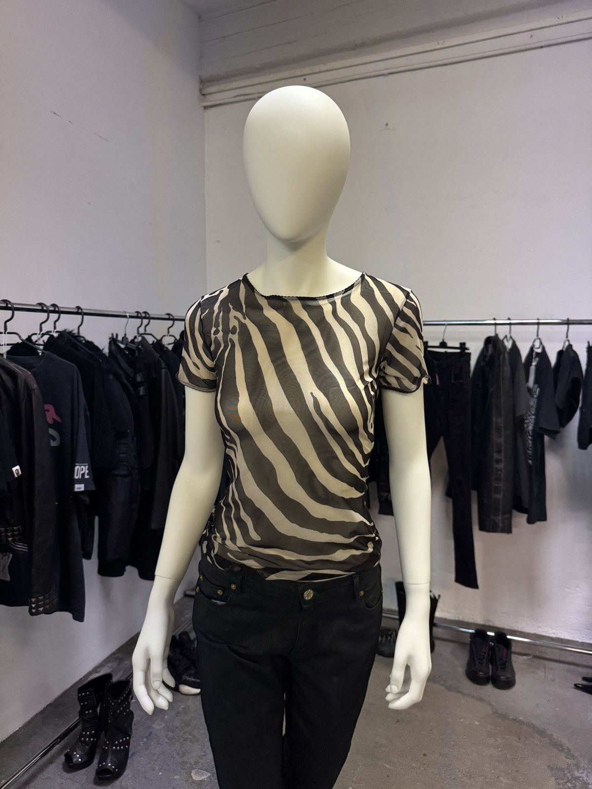 Dolce&Gabbana Underwear Zebra Top