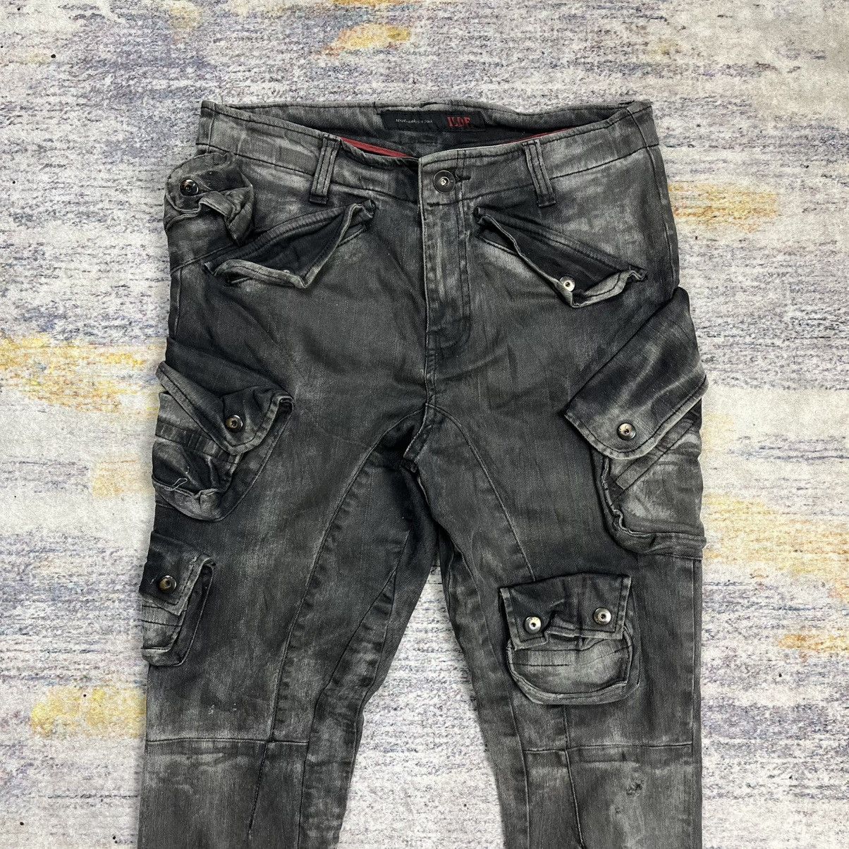 If Six Was Nine × Japanese Brand ILDF multi pocket cargo pants julius style Size US 30 / EU 46 - 4 Thumbnail