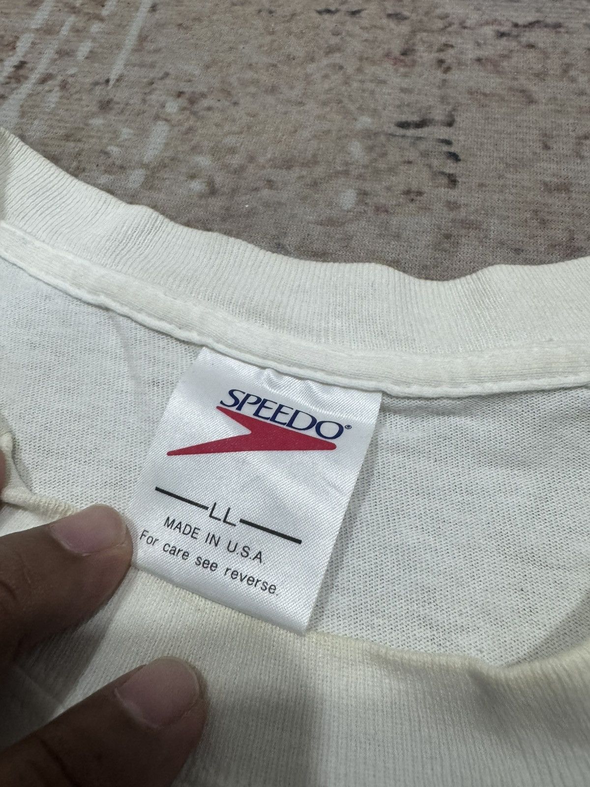 Speedo vintage SPEEDO - made in usa tee Size US XL / EU 56 / 4 - 6 Thumbnail