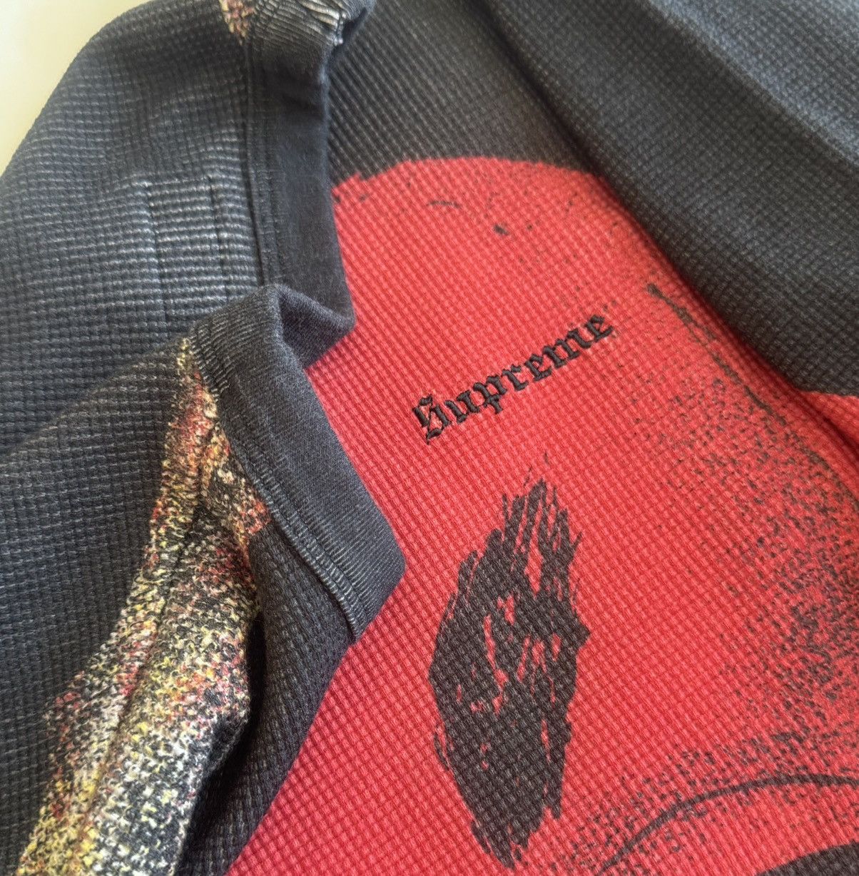Supreme SUPREME Folk Mimic Waffle thermal Size M (LIMITED) Size US M / EU 48-50 / 2 - 2 Thumbnail