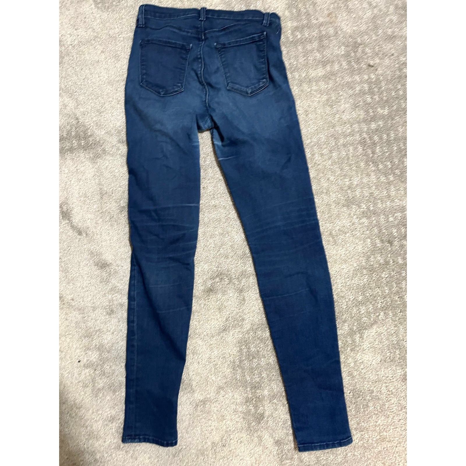 J Brand J Brand Maria Destiny Denim Jeans Womens 26x29 Blue Solid Cotton Blend Skinny Pockets Size 26" / US 2 / IT 38 - 3 Thumbnail
