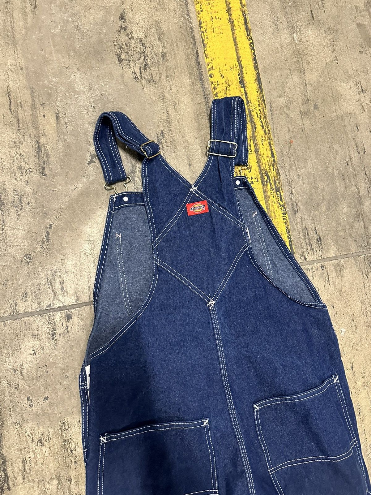 Dickies × Vintage Y2K dickies blue denim overalls Size US 32 / EU 48 - 9 Thumbnail